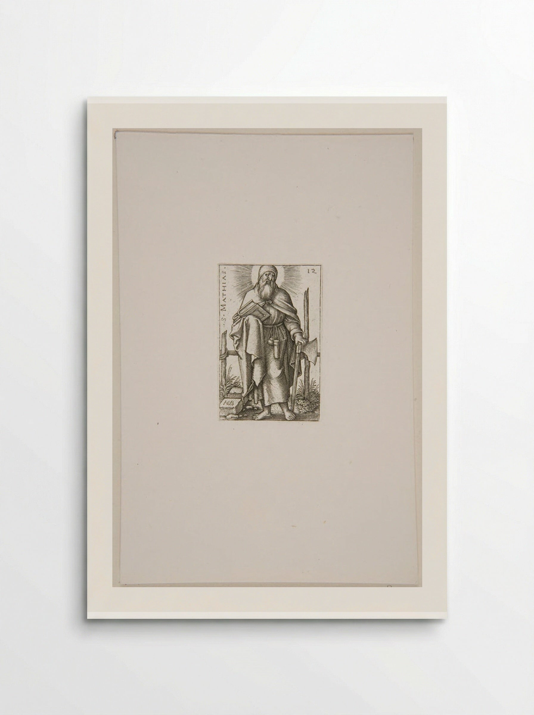 Saint Matthias - Sebald Beham - Poster