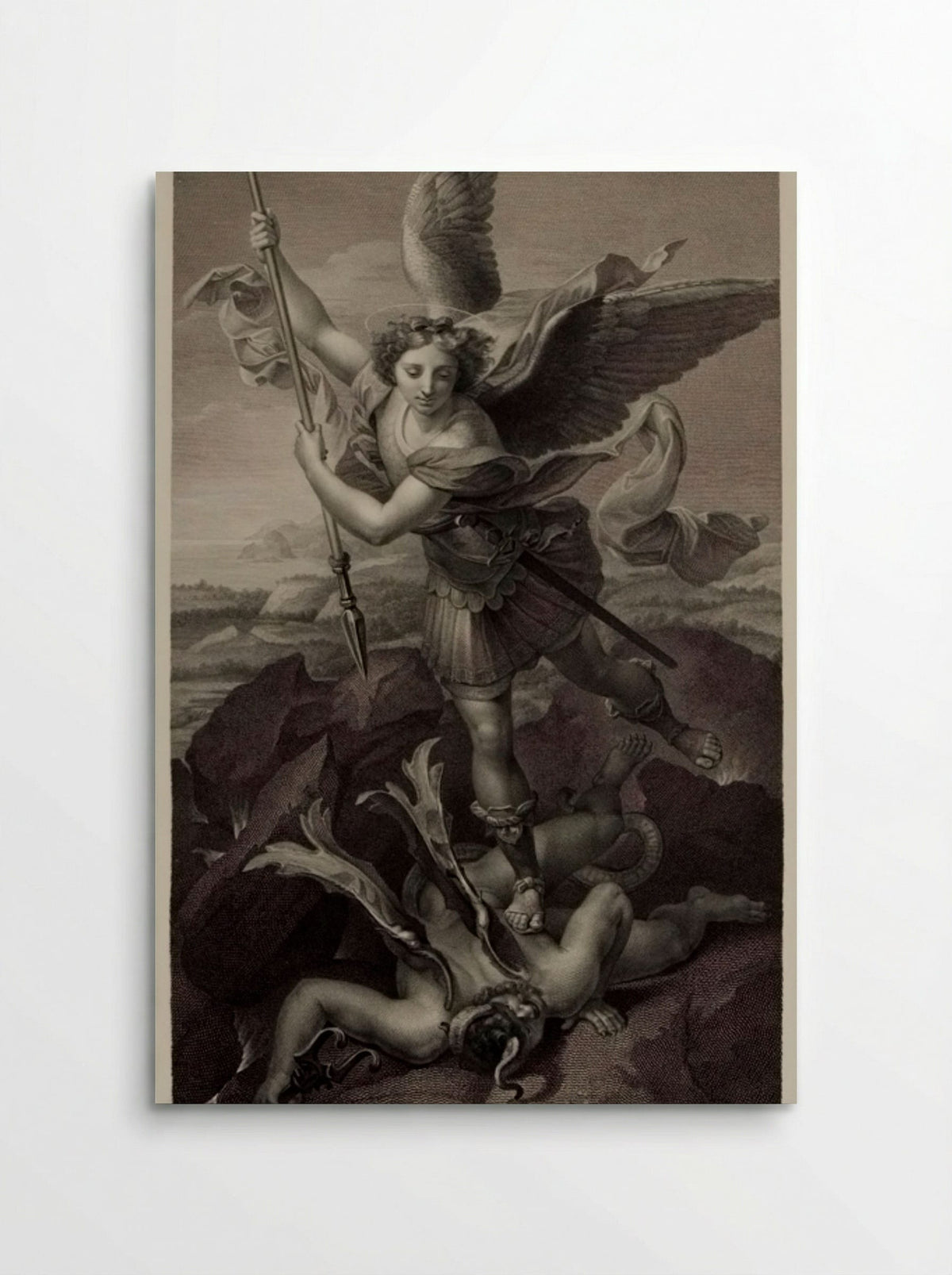 Saint Michael - Gustav Lüderitz - Poster