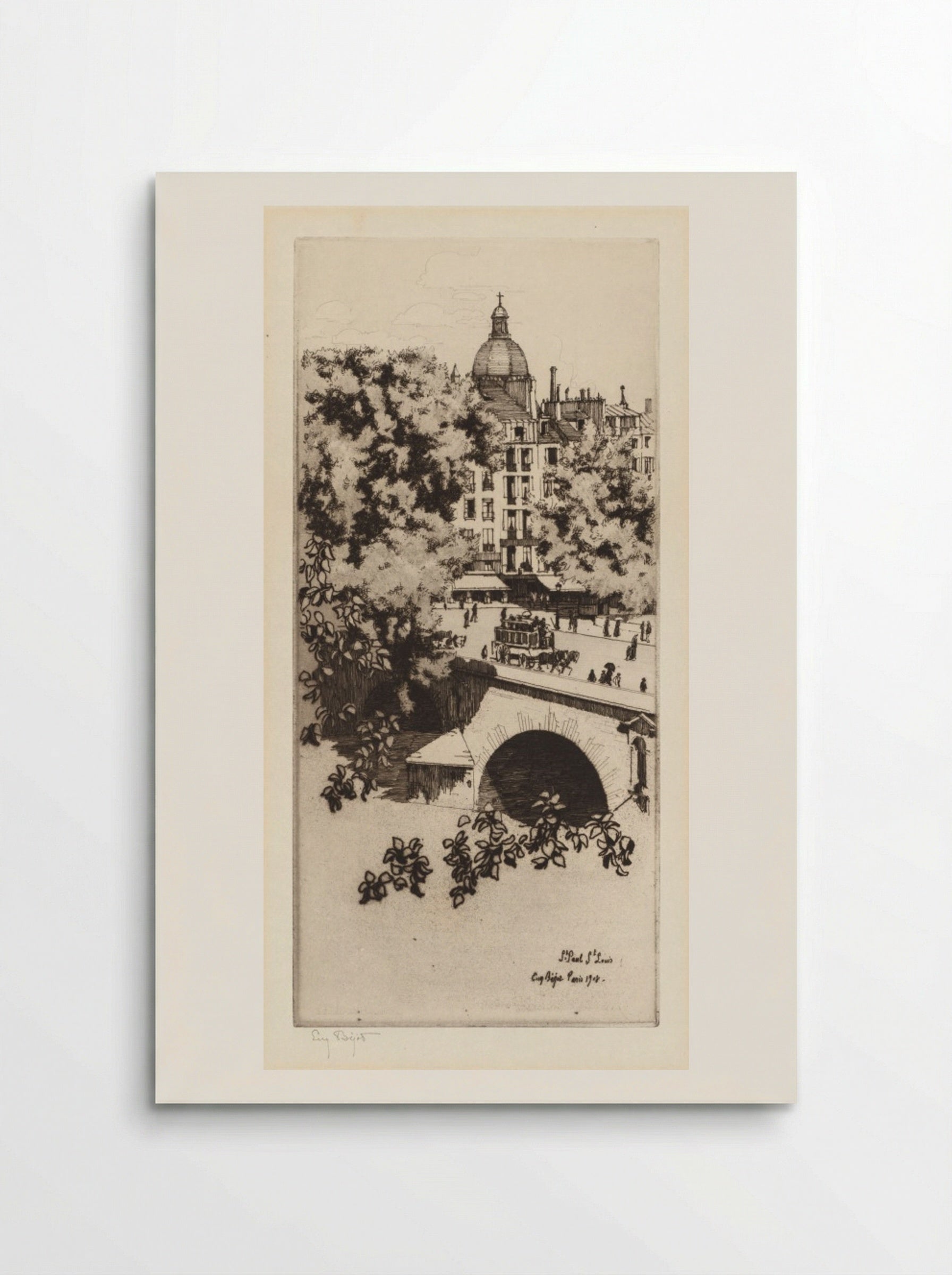 Saint-Paul-Saint-Louis - Eugène Bejot - Poster