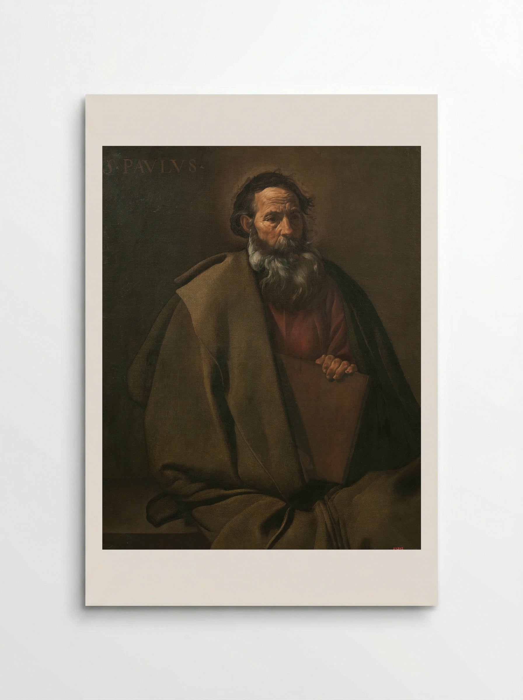 Saint Paul - Diego Velázquez - Poster