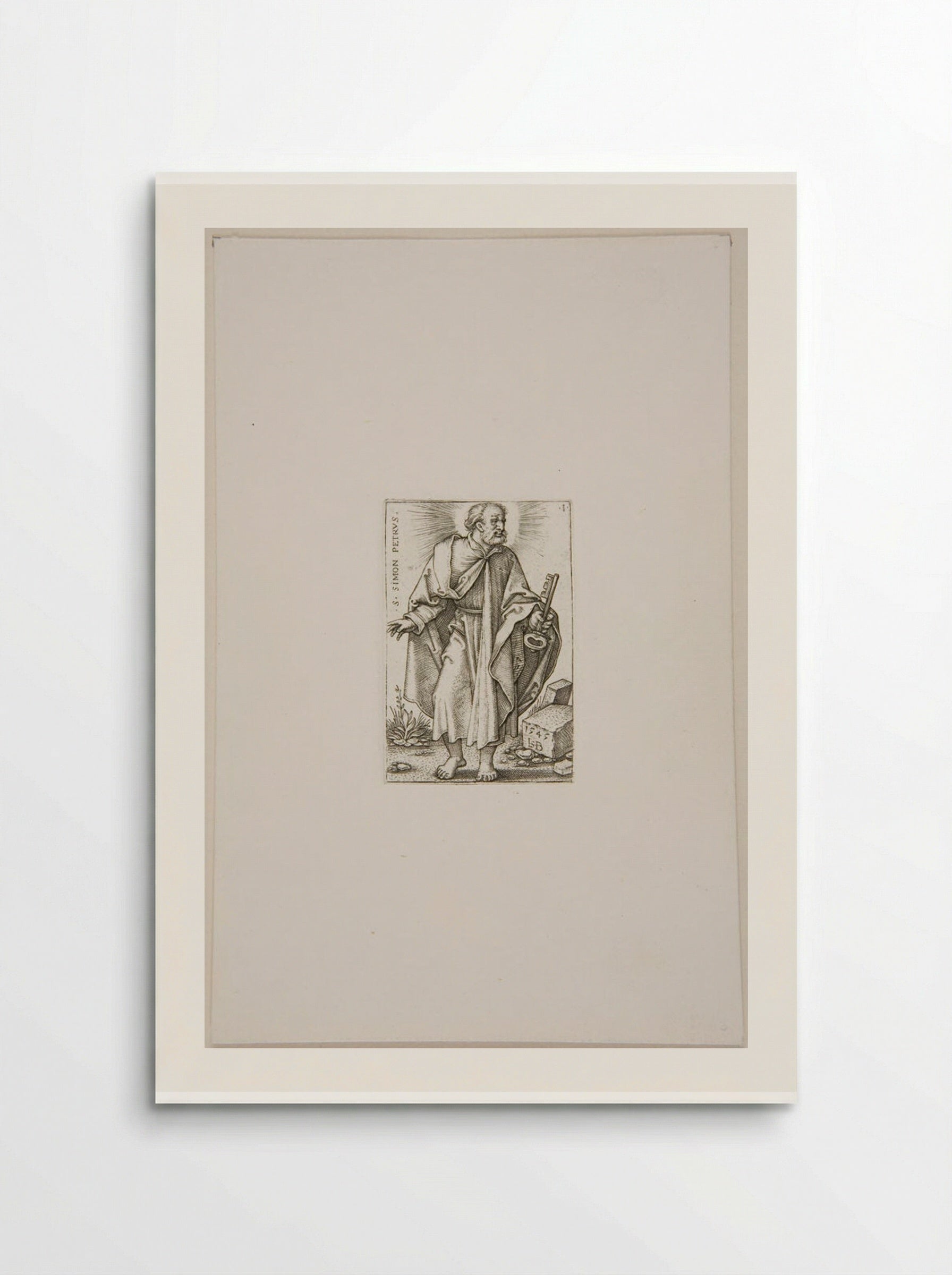 Saint Peter - Sebald Beham - Poster