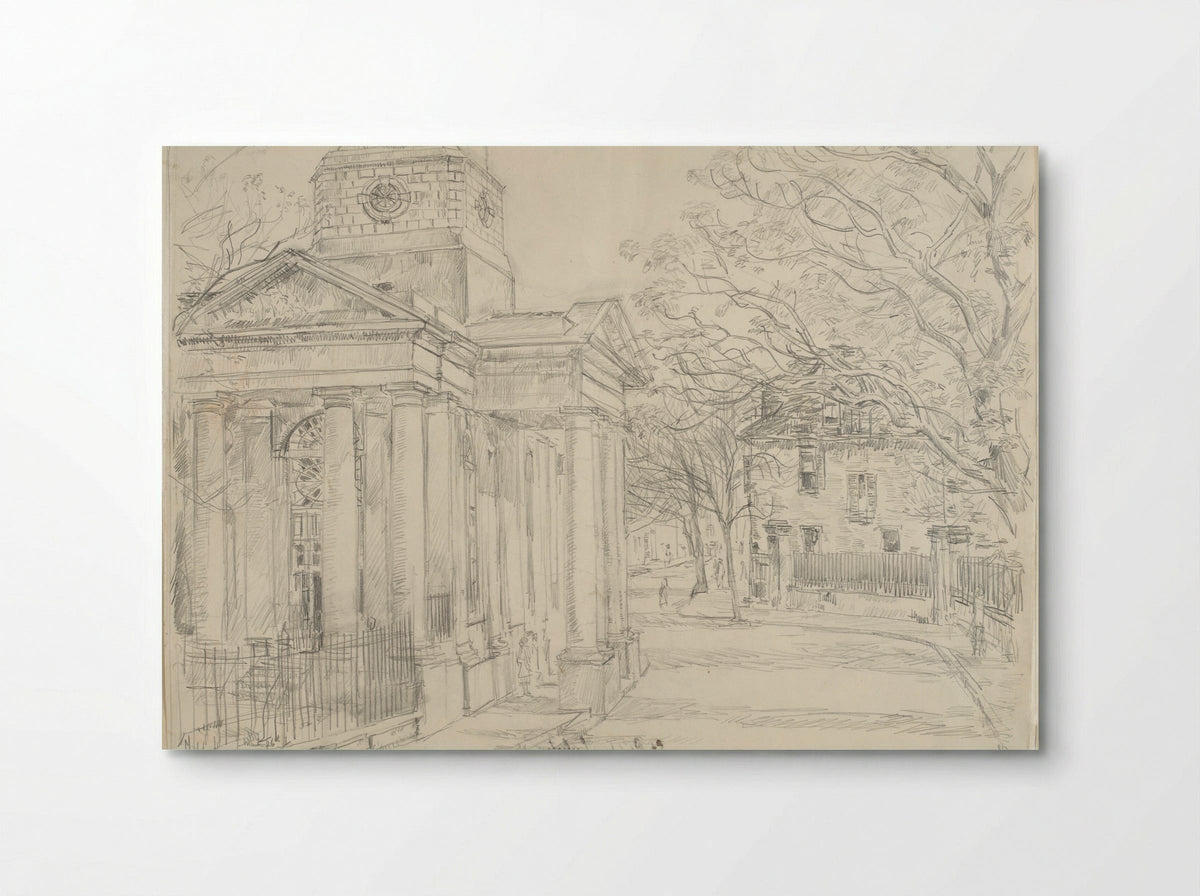 Saint Philip's, Charleston, South Carolina - Childe Hassam - Poster