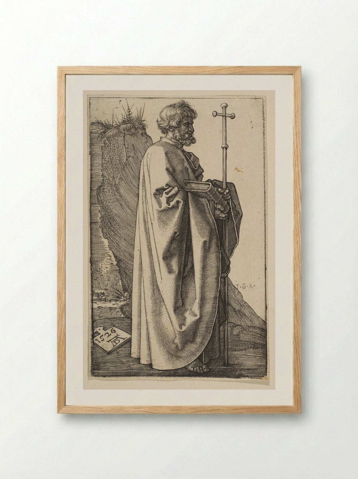 Saint Philip - Albrecht Dürer - Framed Print Wood