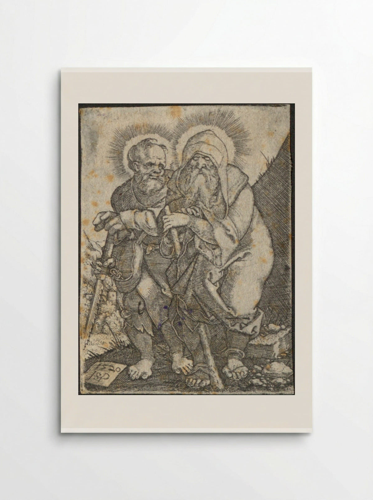 Saint Simon - Sebald Beham - Poster