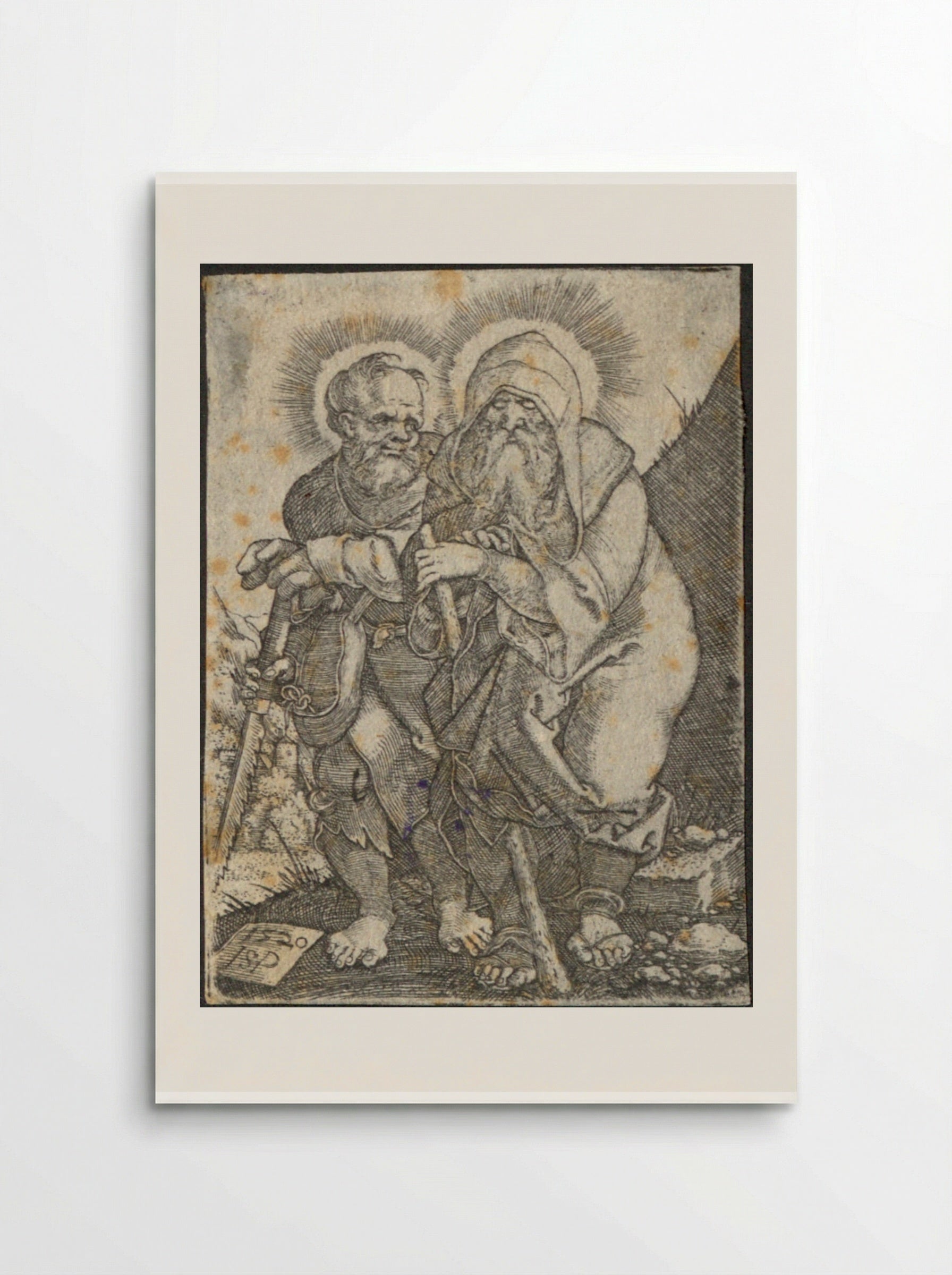 Saint Simon - Sebald Beham - Poster