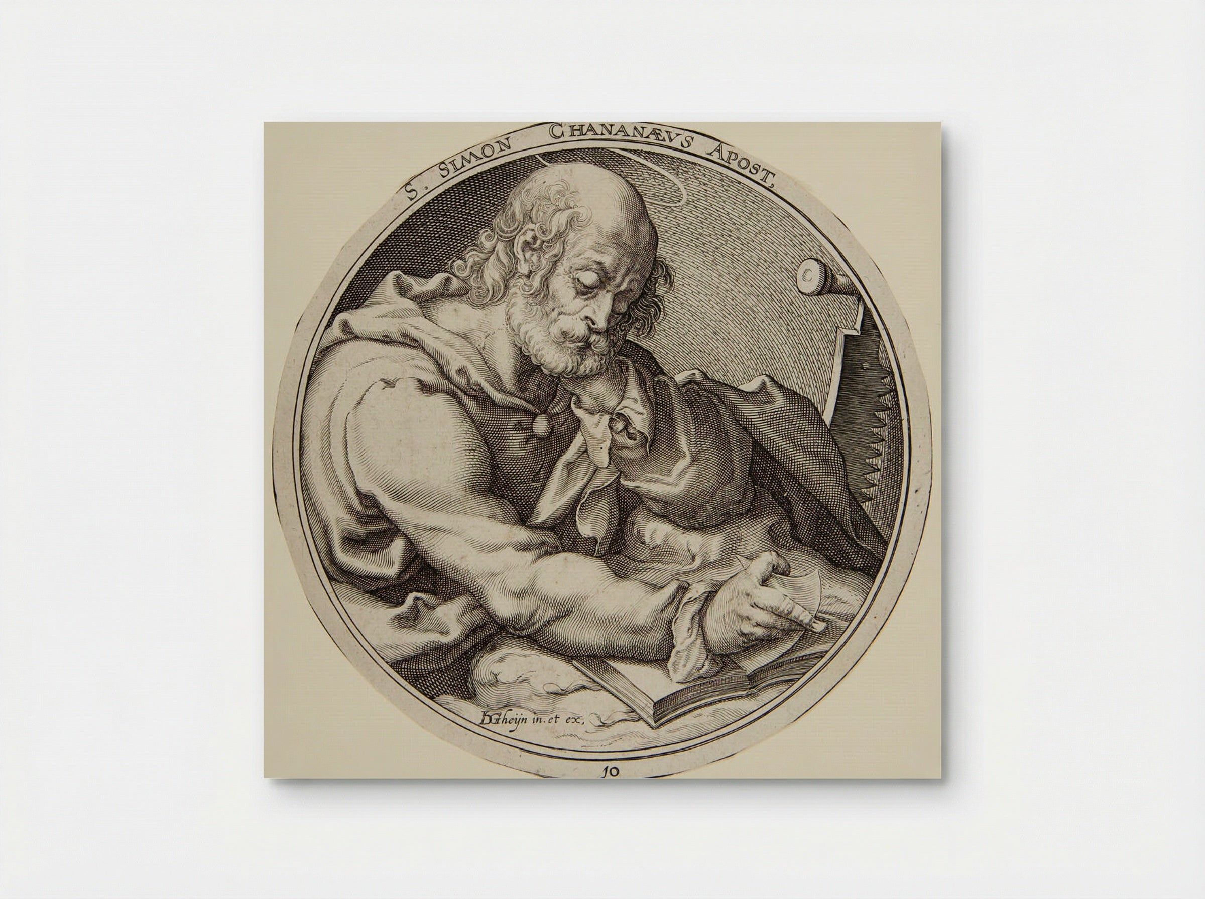 Saint Simon - Zacharias Dolendo - Poster