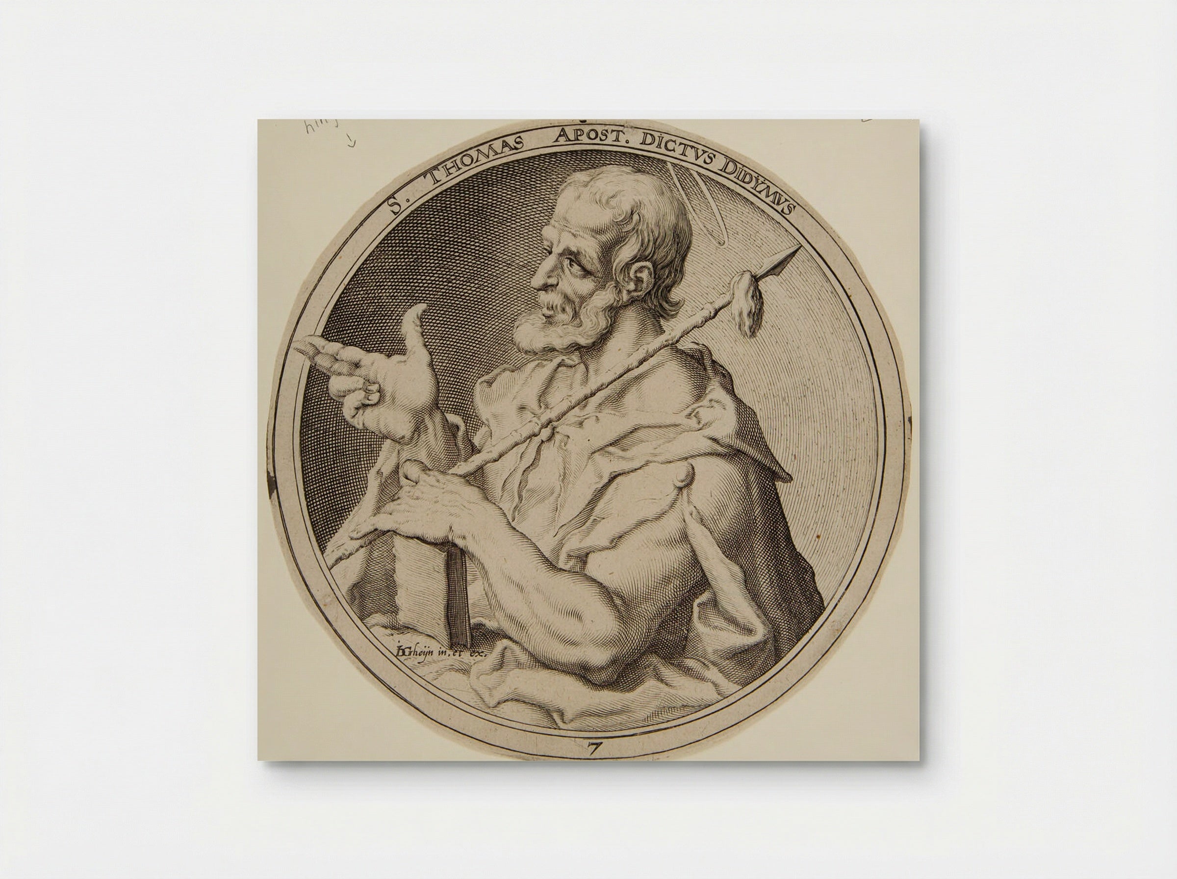 Saint Thomas (Apost. Dictus Didymus) - Zacharias Dolendo - Poster