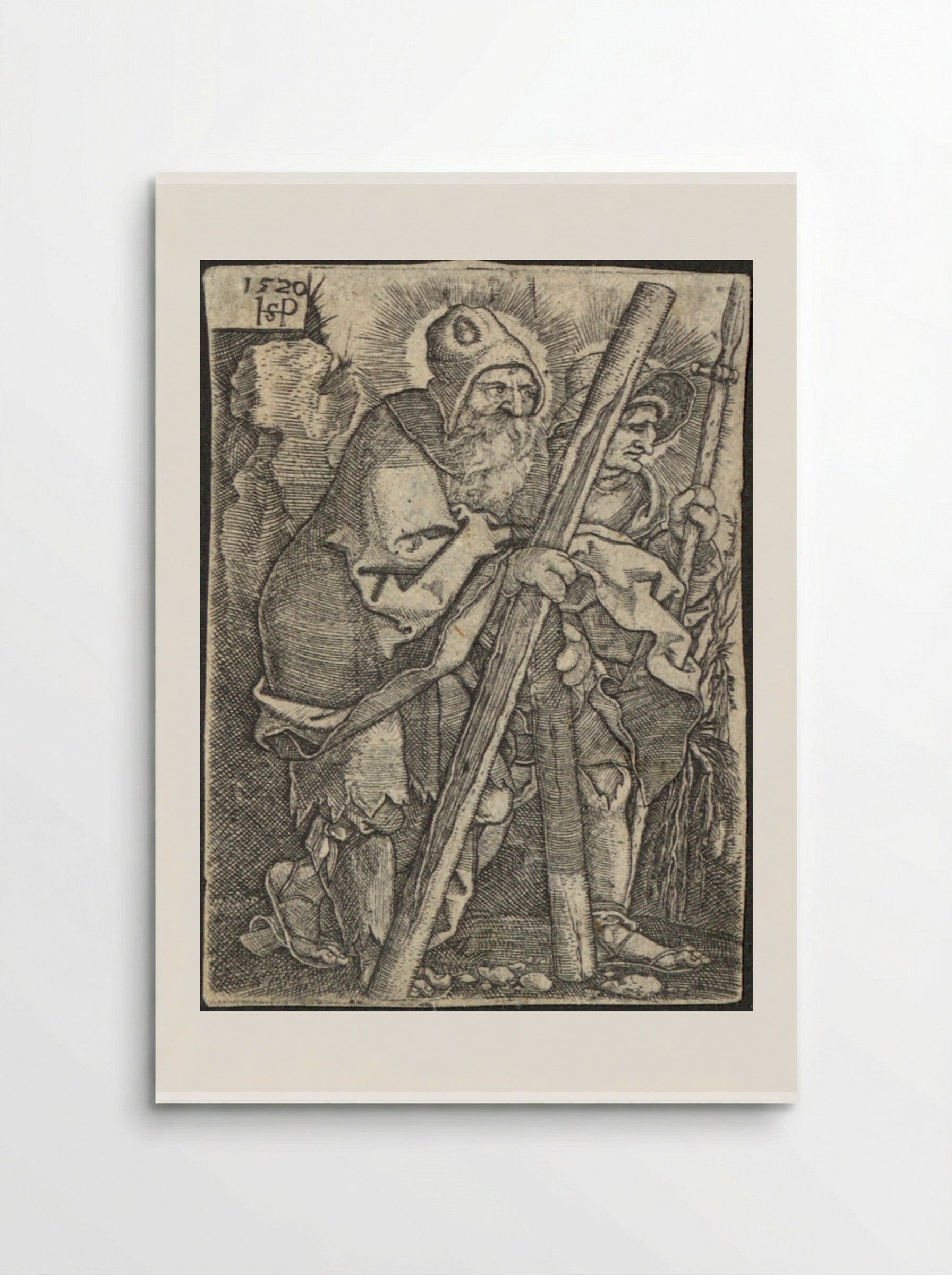 Saint Thomas - Sebald Beham - Poster
