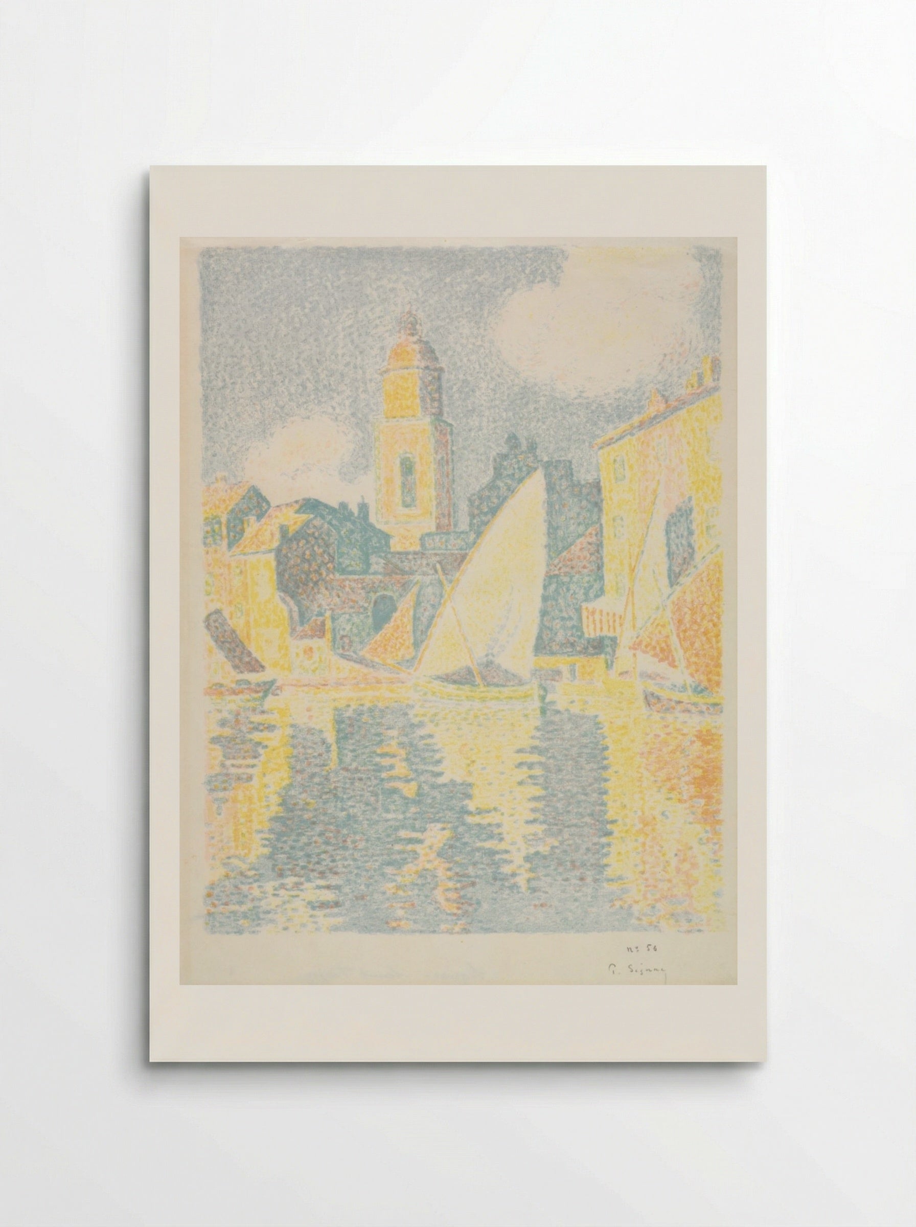 Saint-Tropez: The Port - Paul Signac - Poster