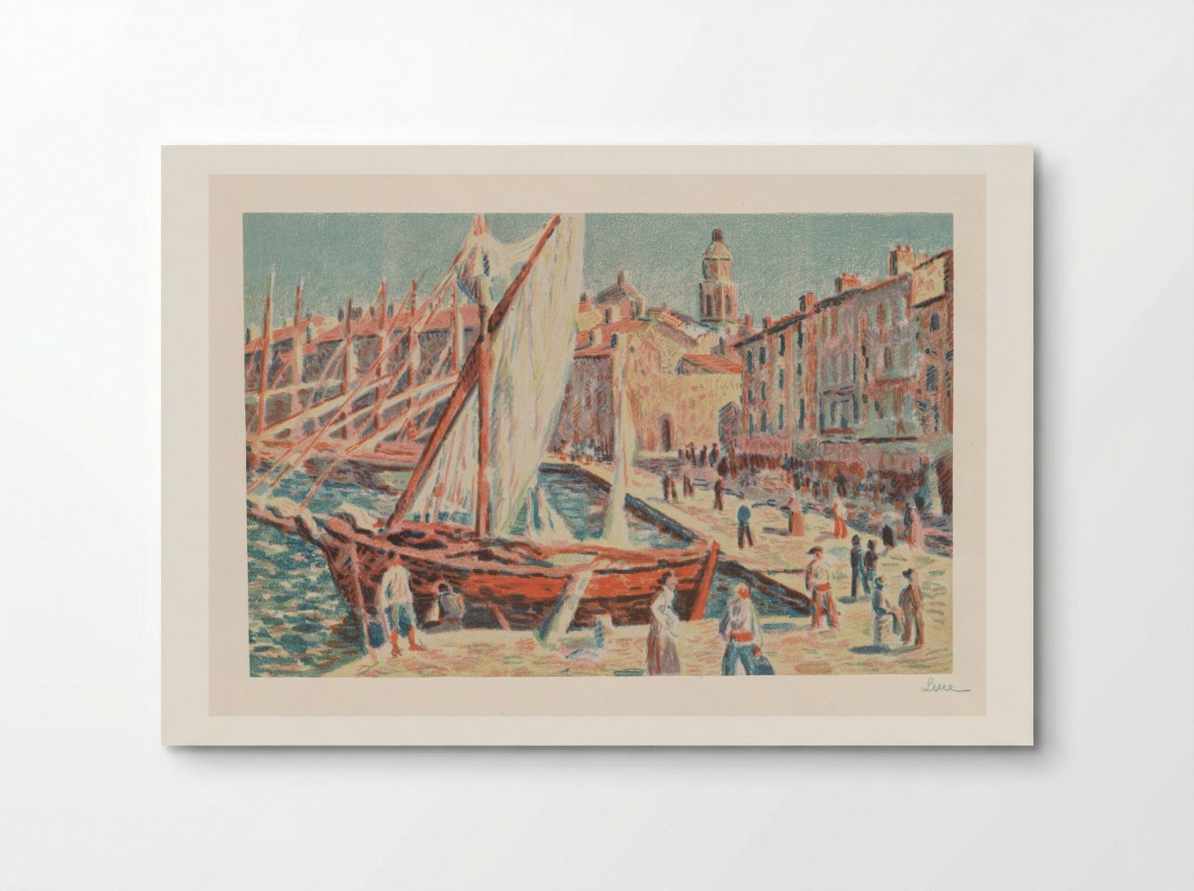 Saint-Tropez - Maximilien Luce - Poster