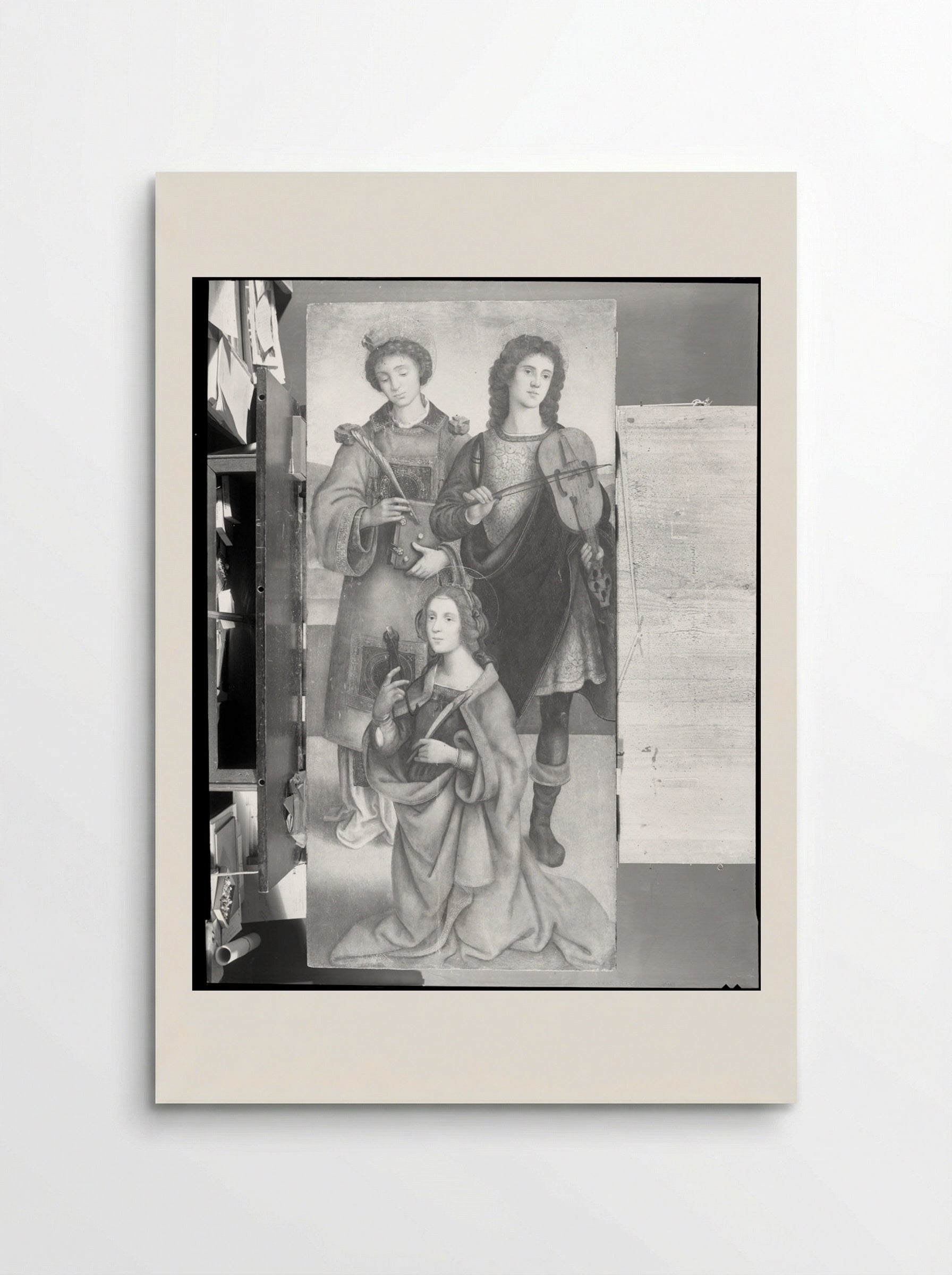 Saints Stephen, Genesio and Apollonia - Raffaellino del Garbo - Poster