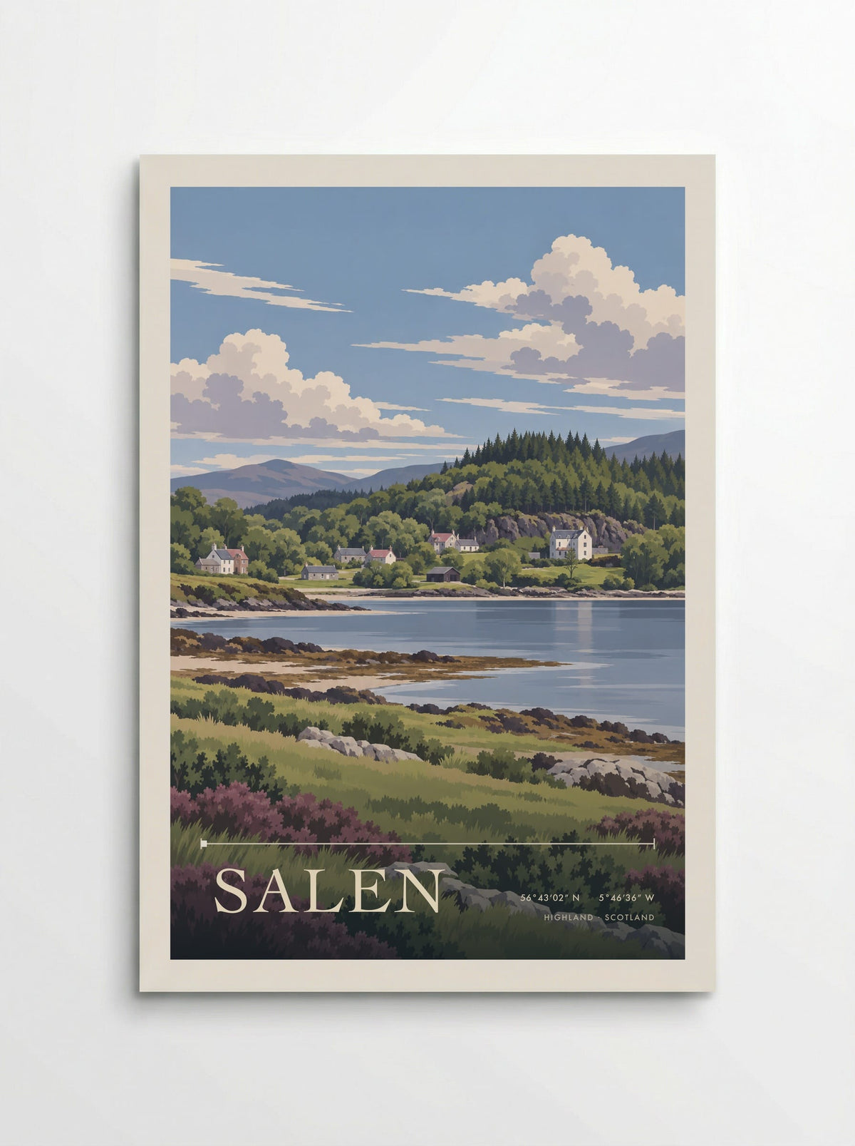 Salen, Highland | Travel Poster - Poster