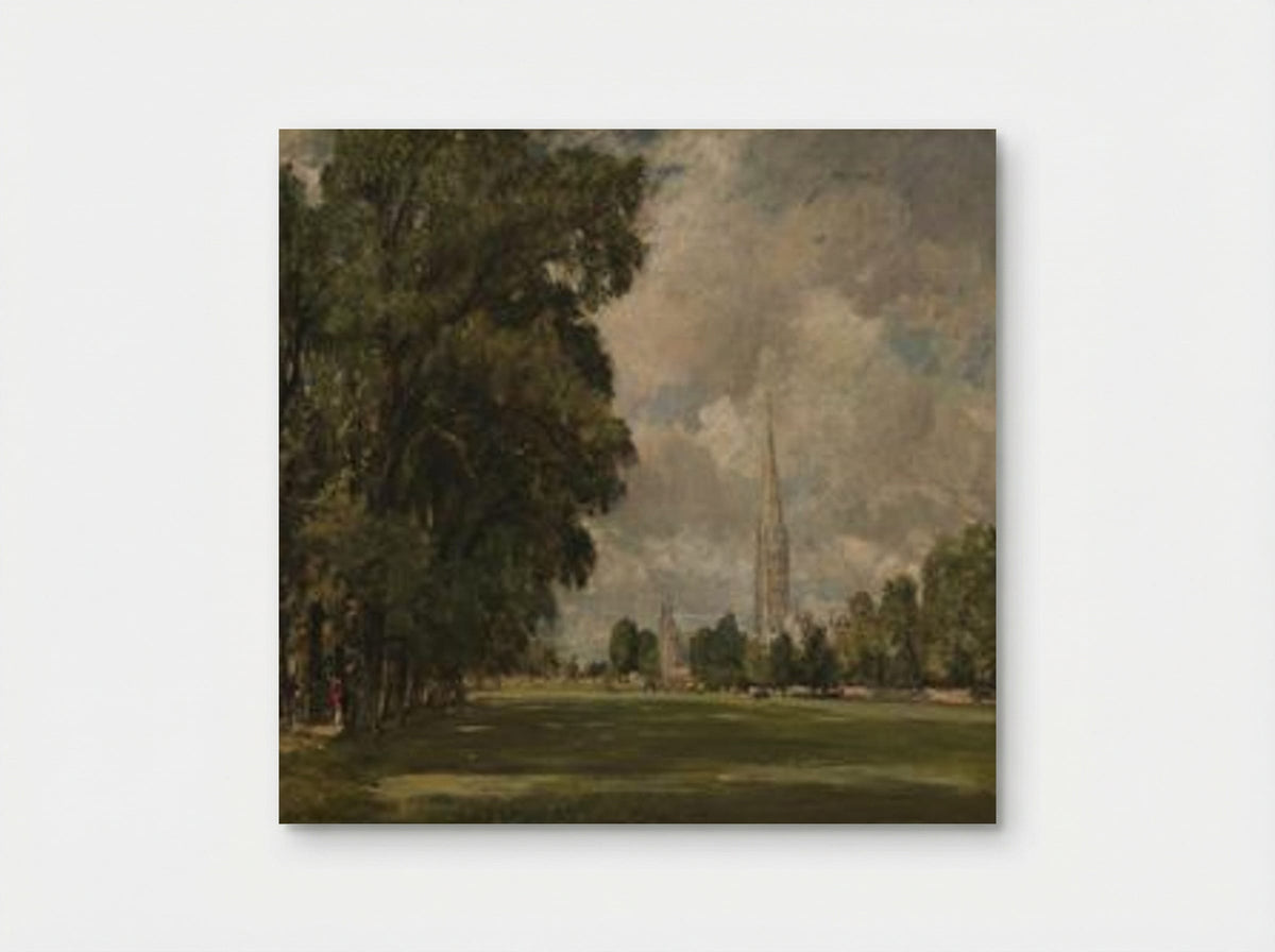 Salisbury Cathedral from Lower Marsh Close - John Constable - Poster