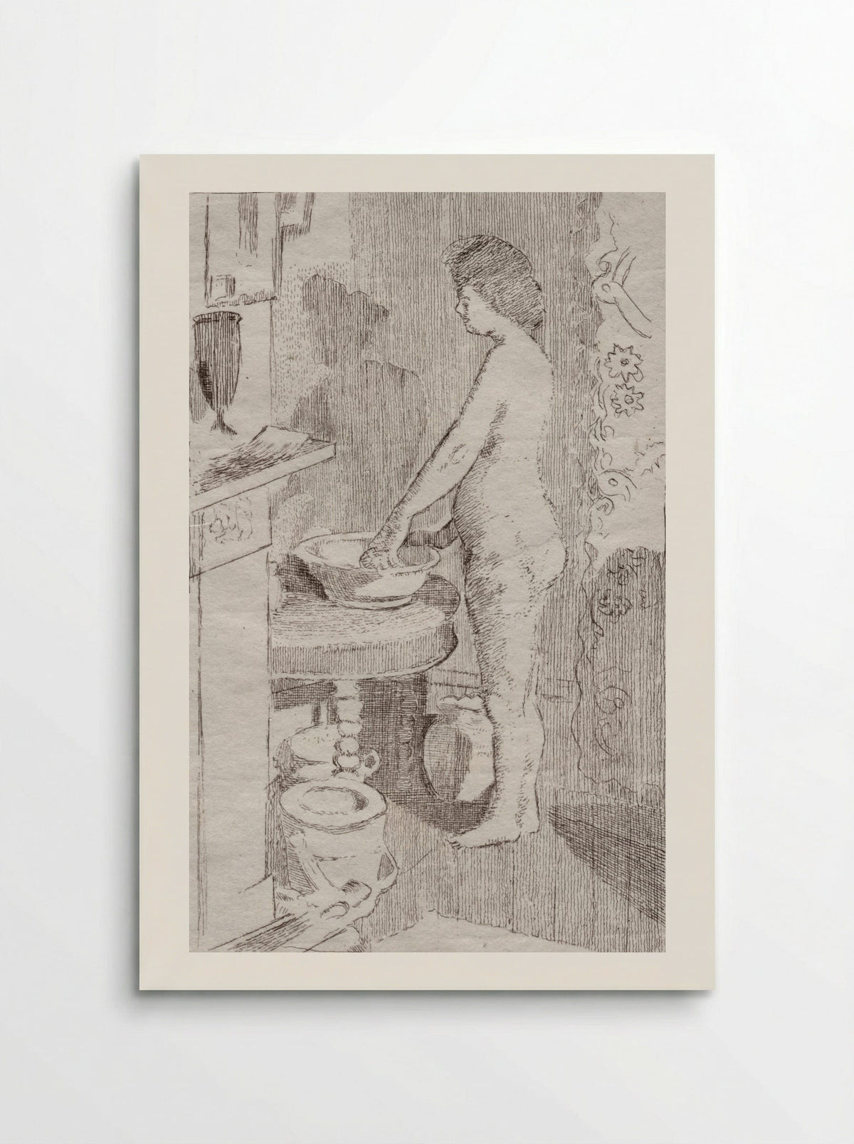 Sally: The Small Plate - Walter Sickert - Poster
