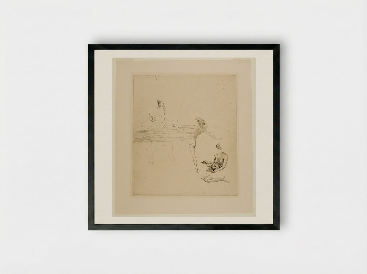 Salomé - Pablo Picasso - Framed Print Black