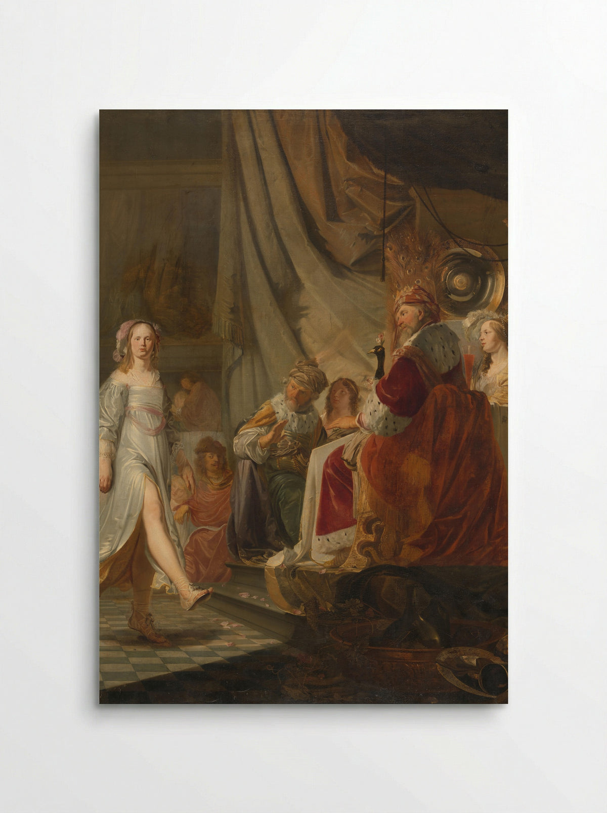 Salome Dancing Before Herod - Hans Horions - Poster