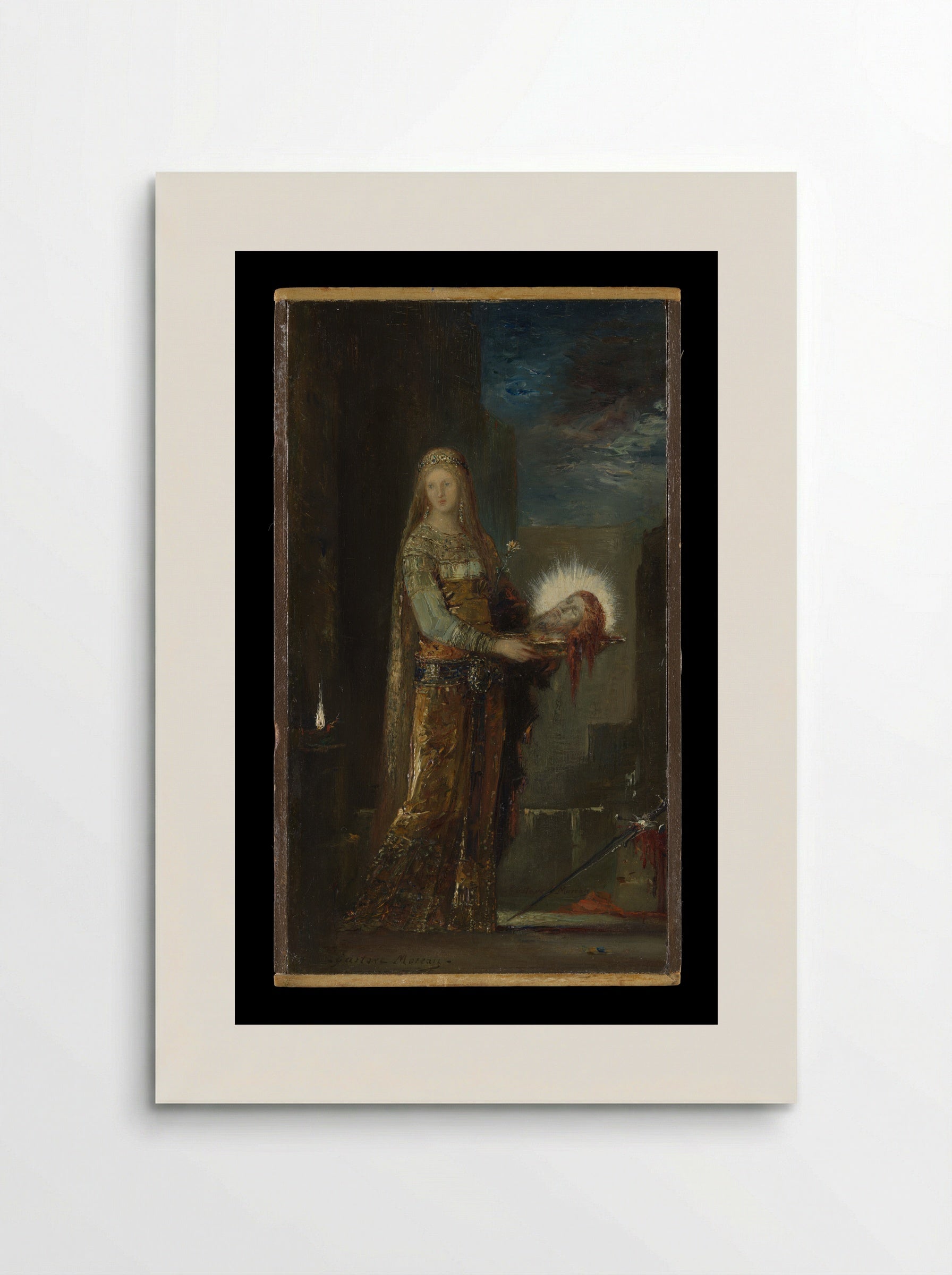 Salome with the Head of John the Baptist - Gustave Moreau - Poster