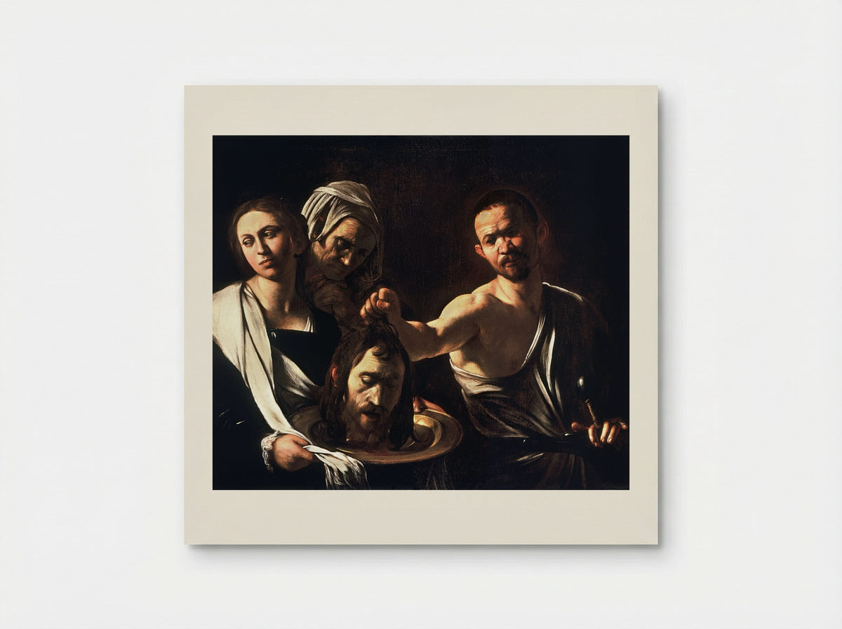 Salome with the Head of John the Baptist - Caravaggio - Poster