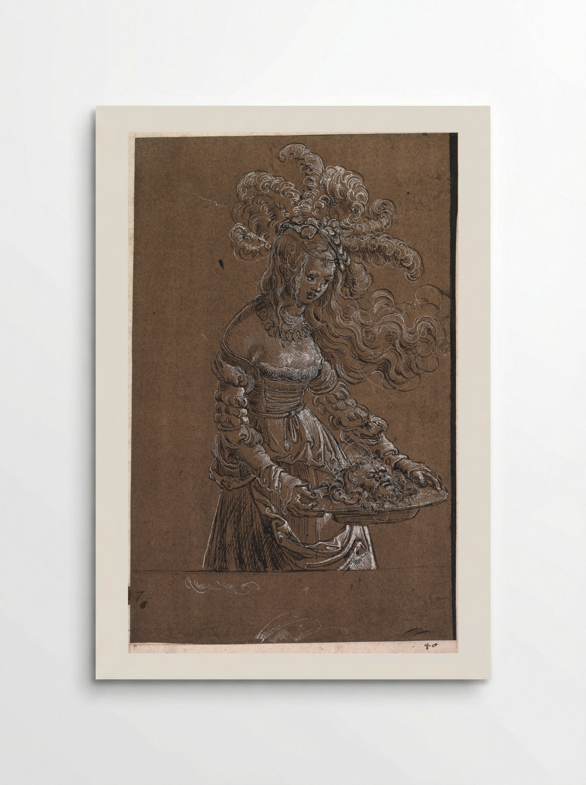 Salome with the Head of St. John the Baptist - Albrecht Altdorfer - Poster
