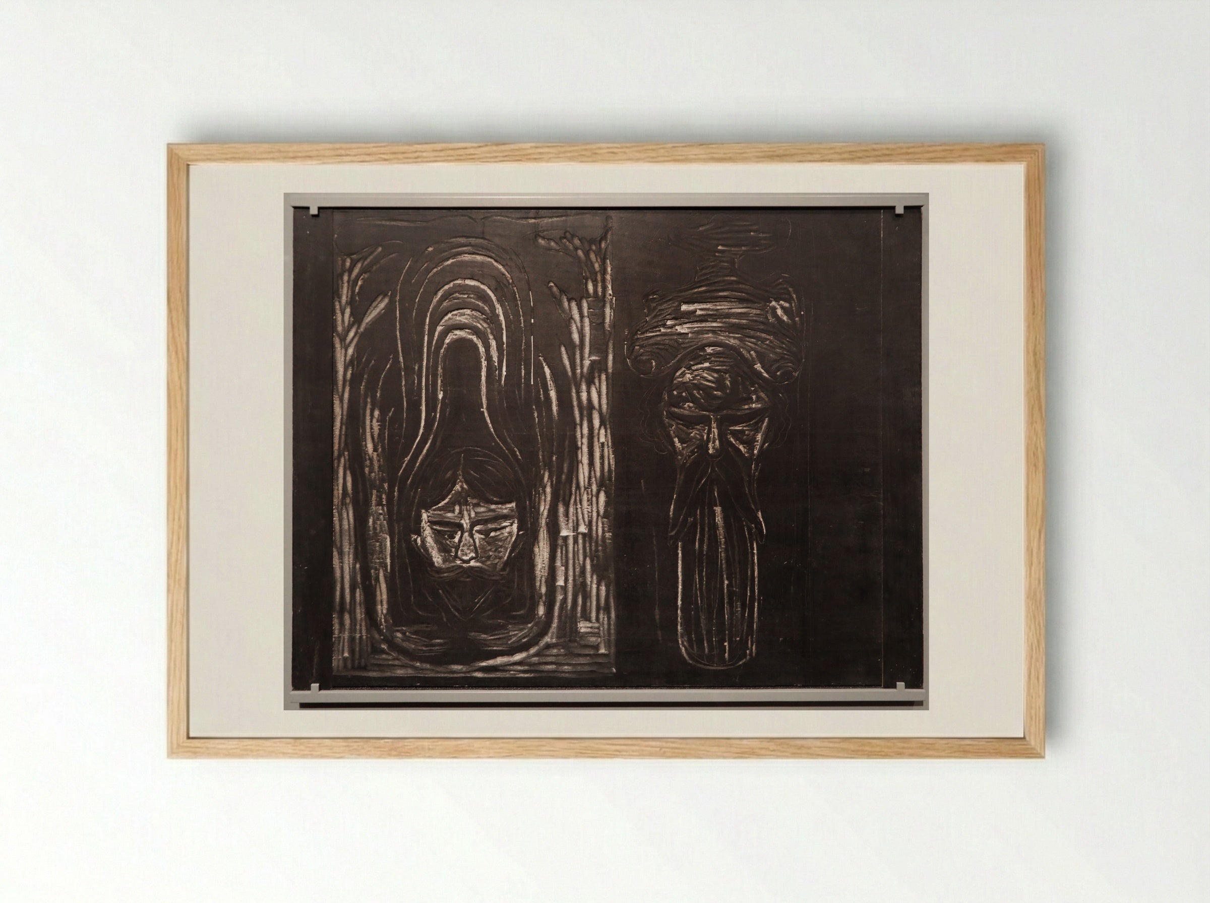 Salome - Edvard Munch - Framed Print Wood