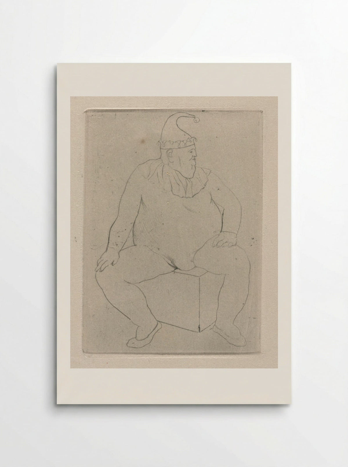 Saltimbanque at Rest - Pablo Picasso - Poster