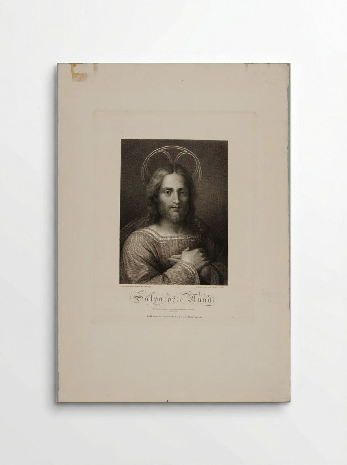 Salvator Mundi - Antonio Dalcò - Poster