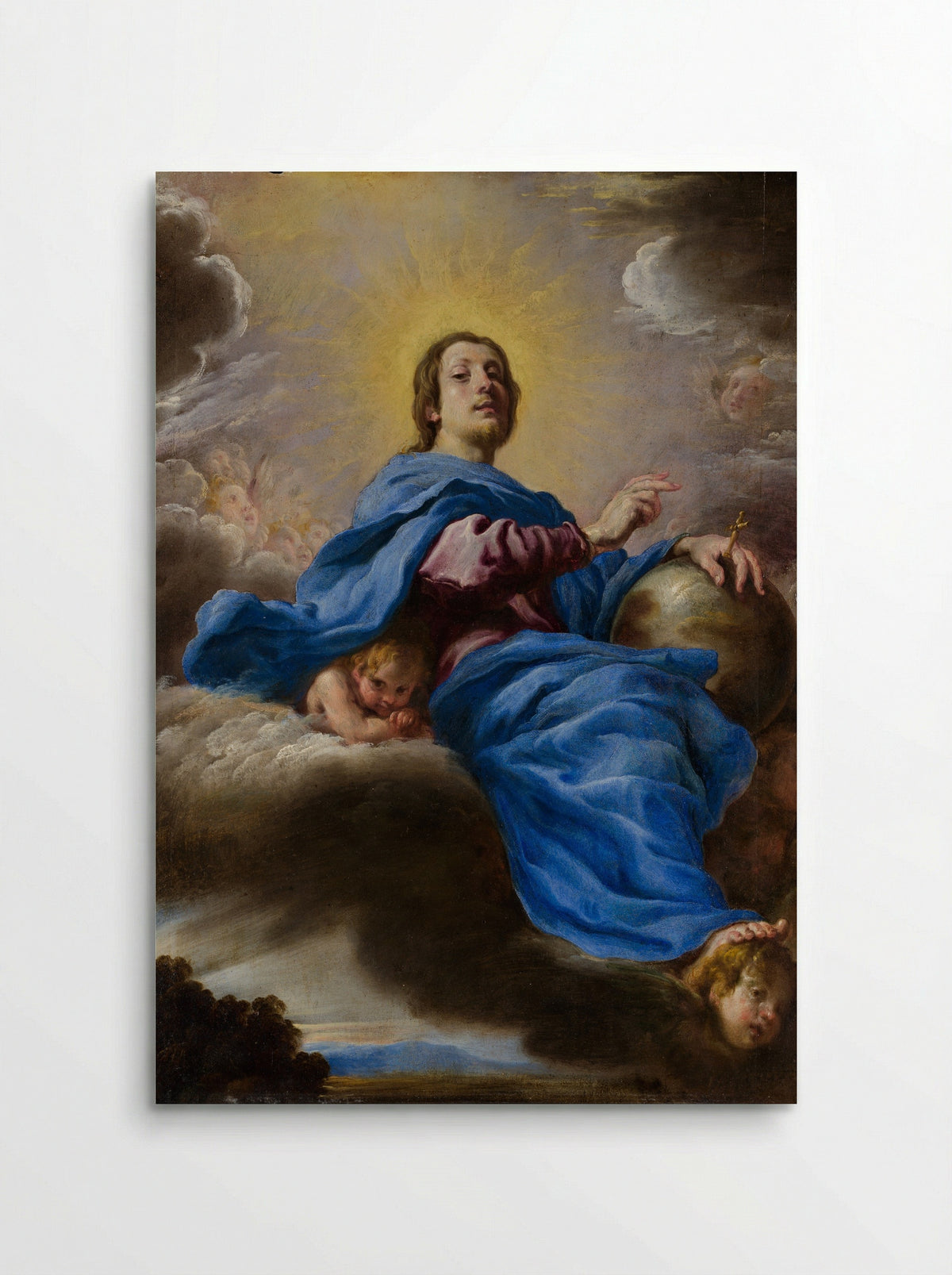 Salvator Mundi - Domenico Fetti - Poster