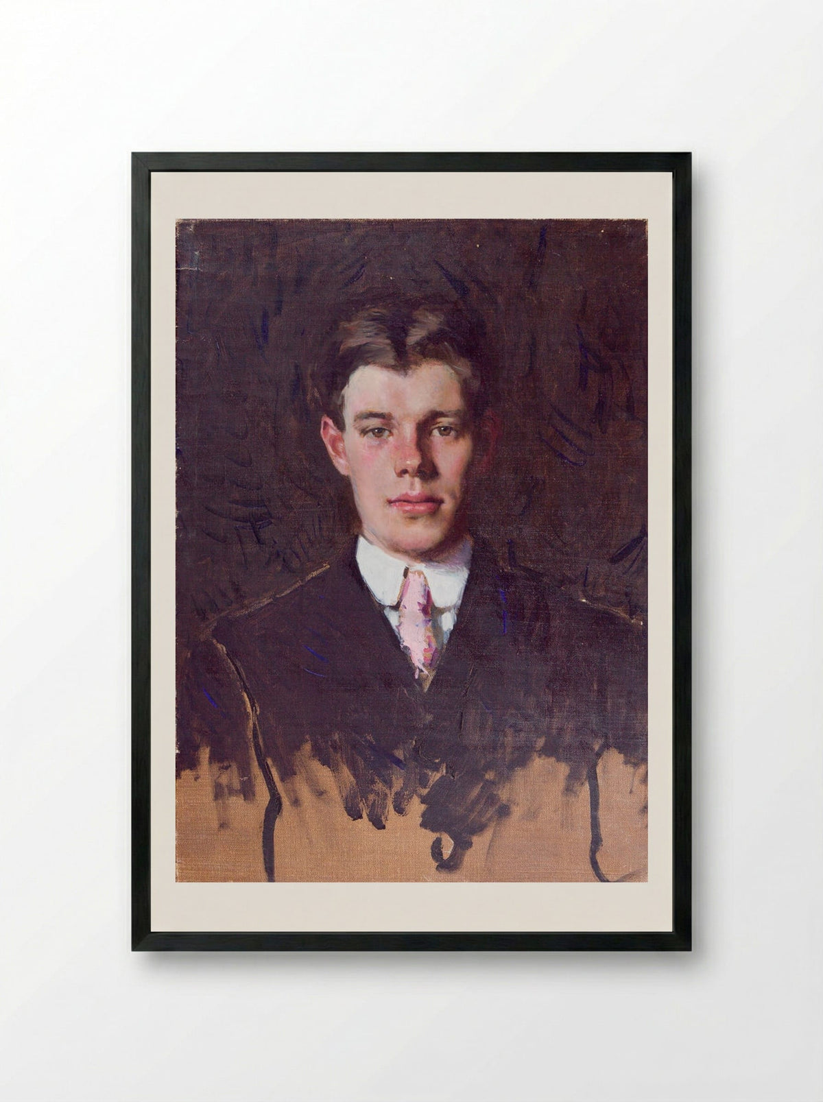 Sam Warren - Denman Waldo Ross - Framed Print Black