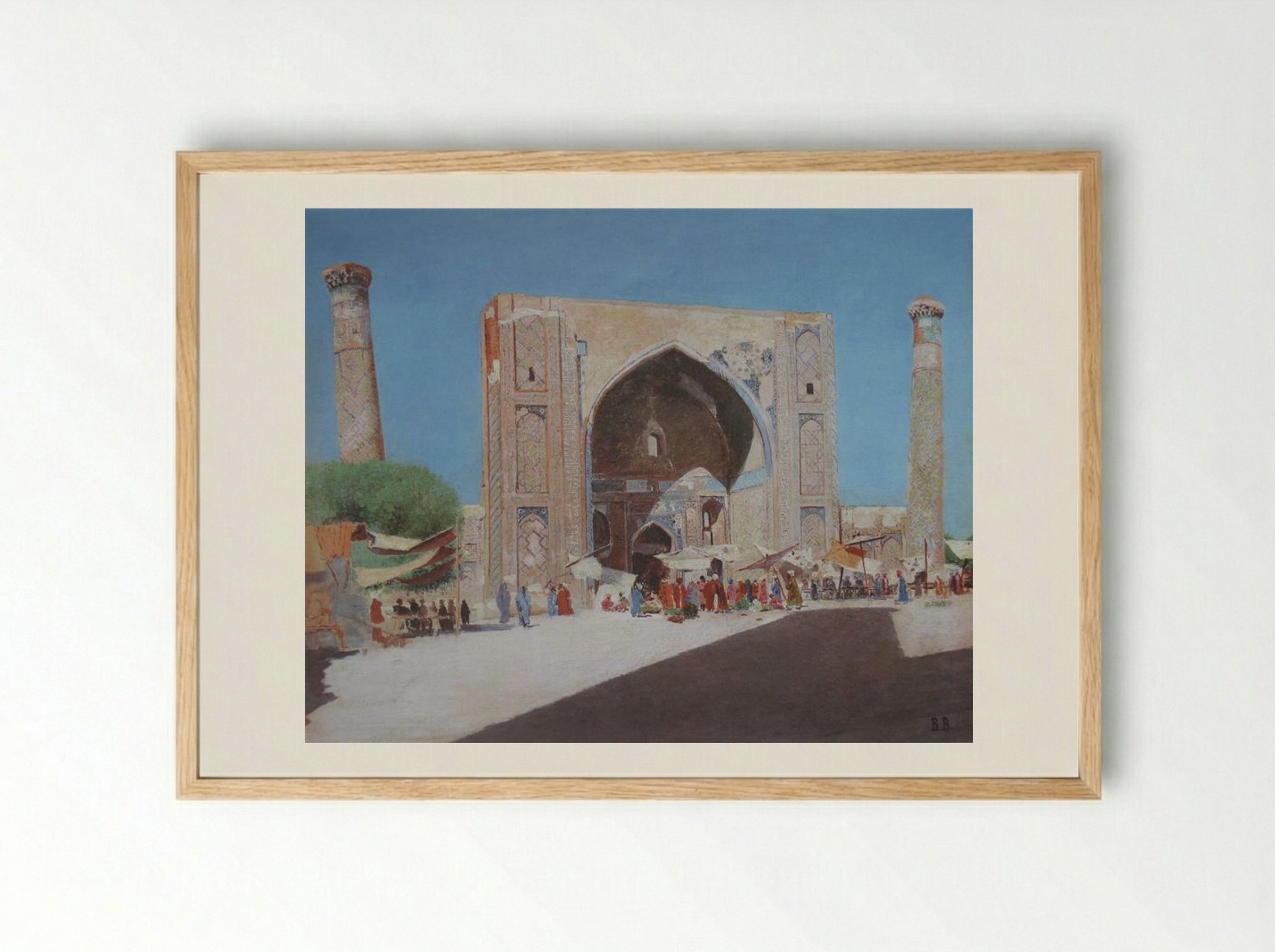Samarkand - Vasily Vereshchagin - Framed Print Wood