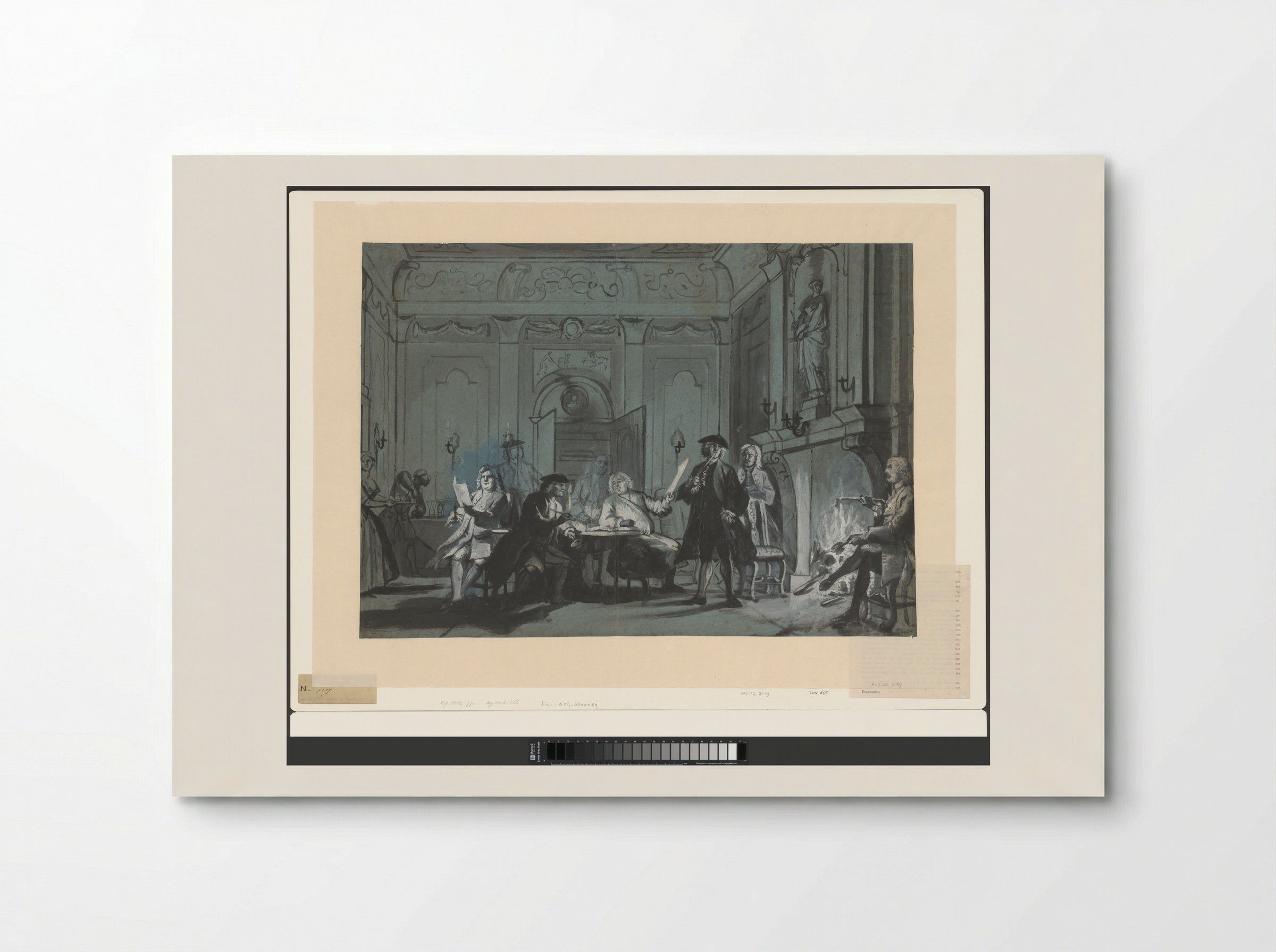 Samenkomst met kunstbeschouwing - Cornelis Troost - Poster
