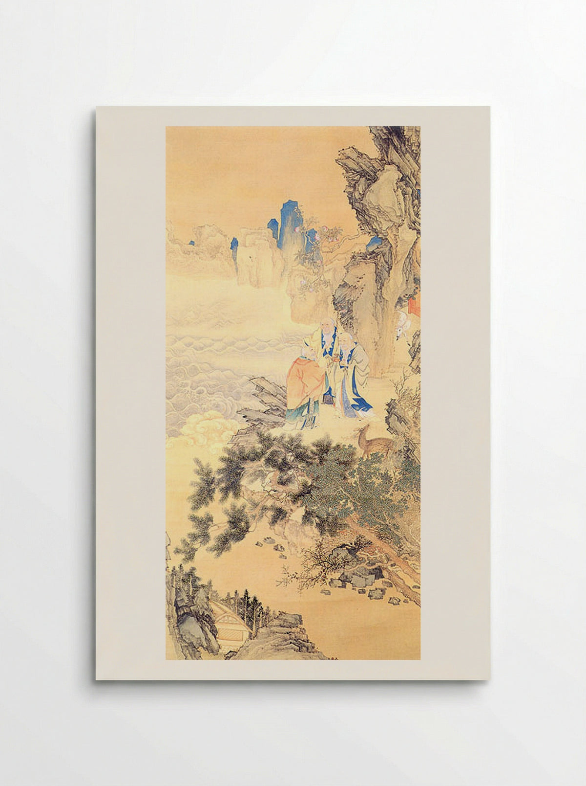 Samin munnyeondo (Three Scholars Asking the Way) - Owon - Poster