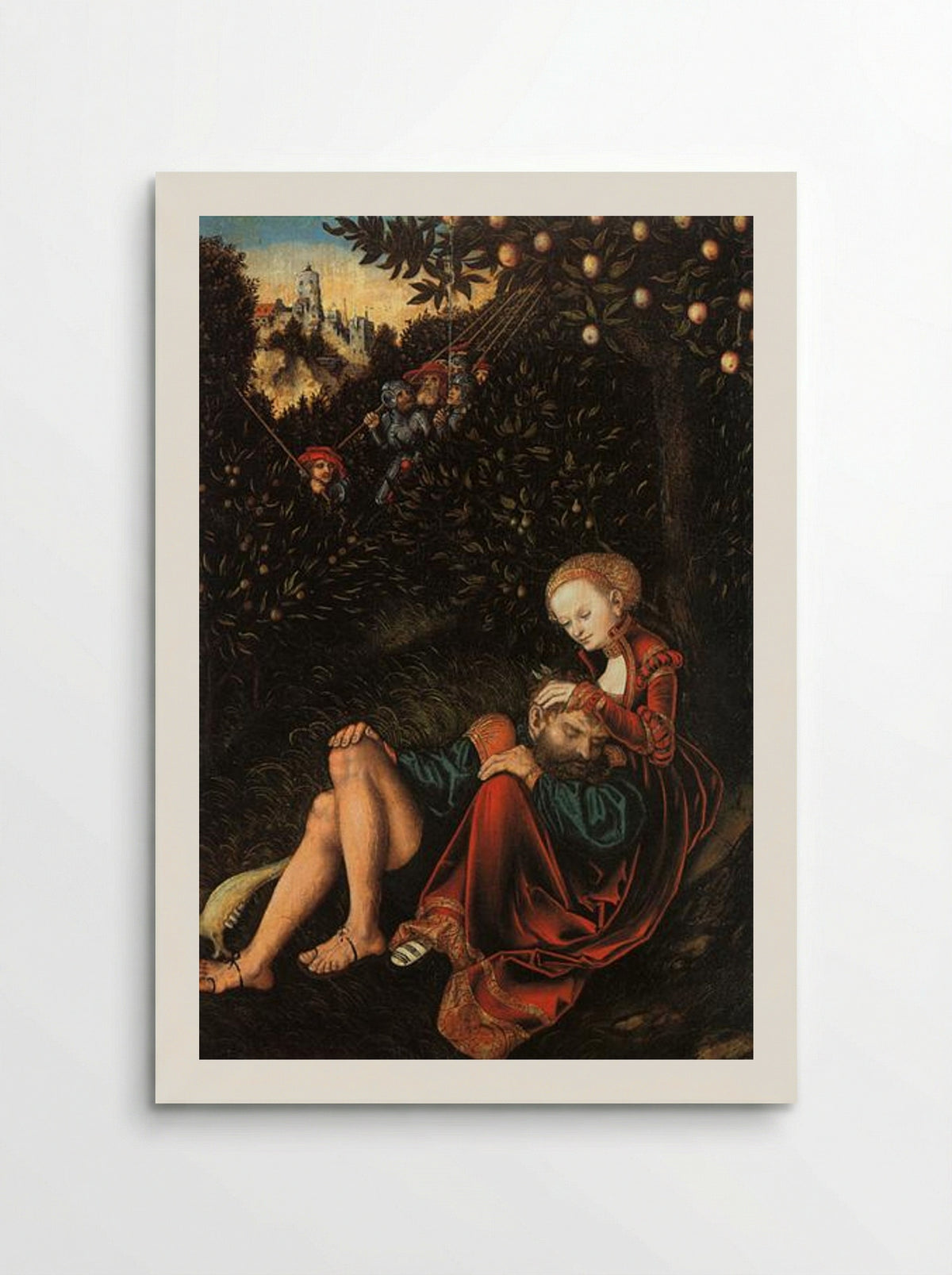 Samson and Delilah - Lucas Cranach the Elder - Poster