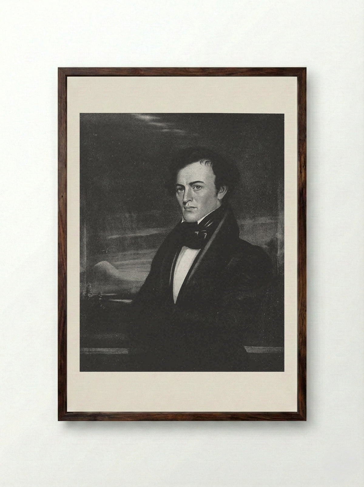 Samuel Bullitt Churchill - George Caleb Bingham - Framed Print Dark Wood