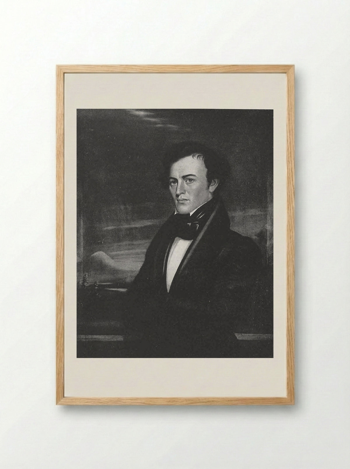 Samuel Bullitt Churchill - George Caleb Bingham - Framed Print Wood