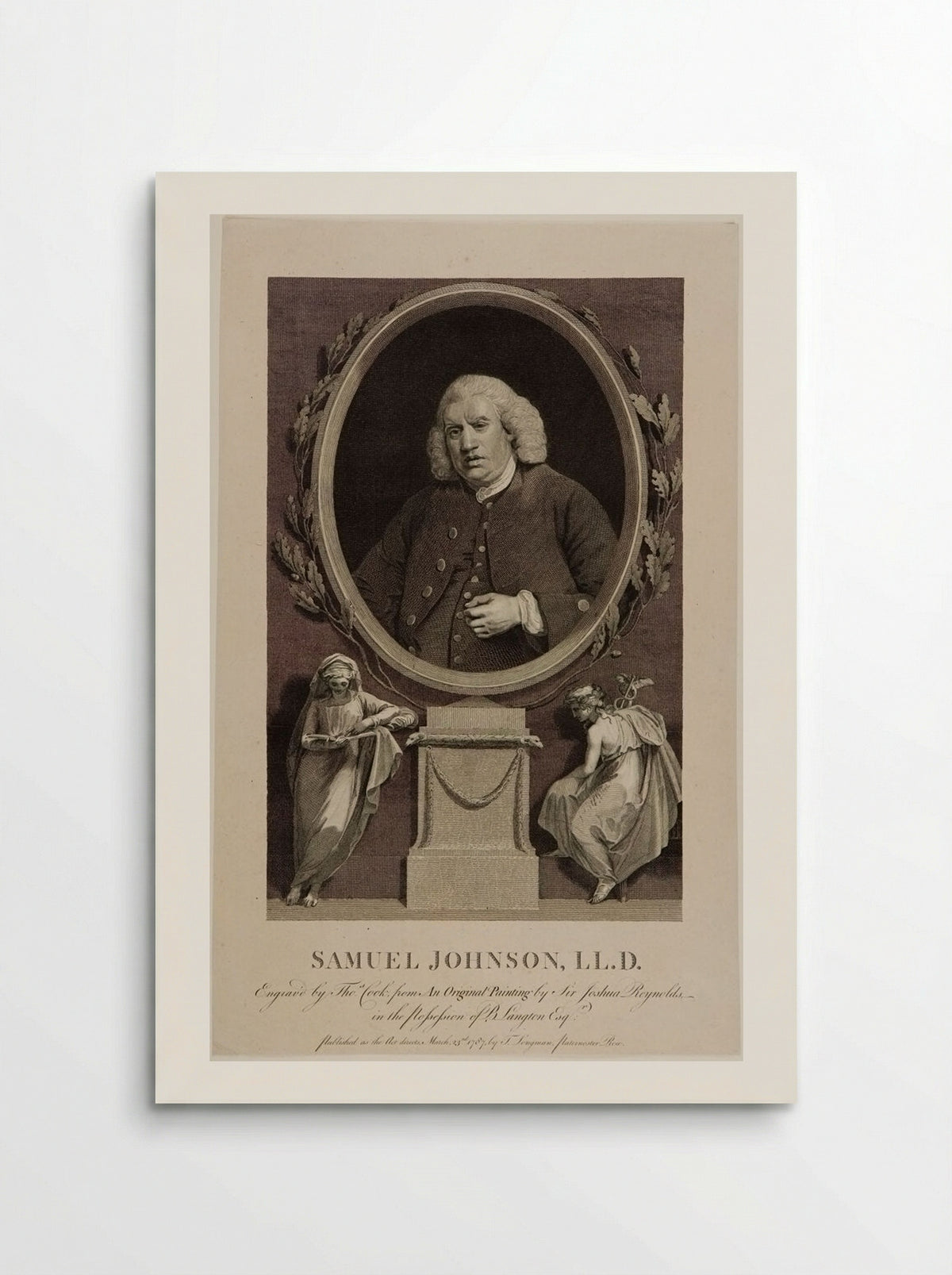 Samuel Johnson, LL.D. - Thomas Cook - Poster