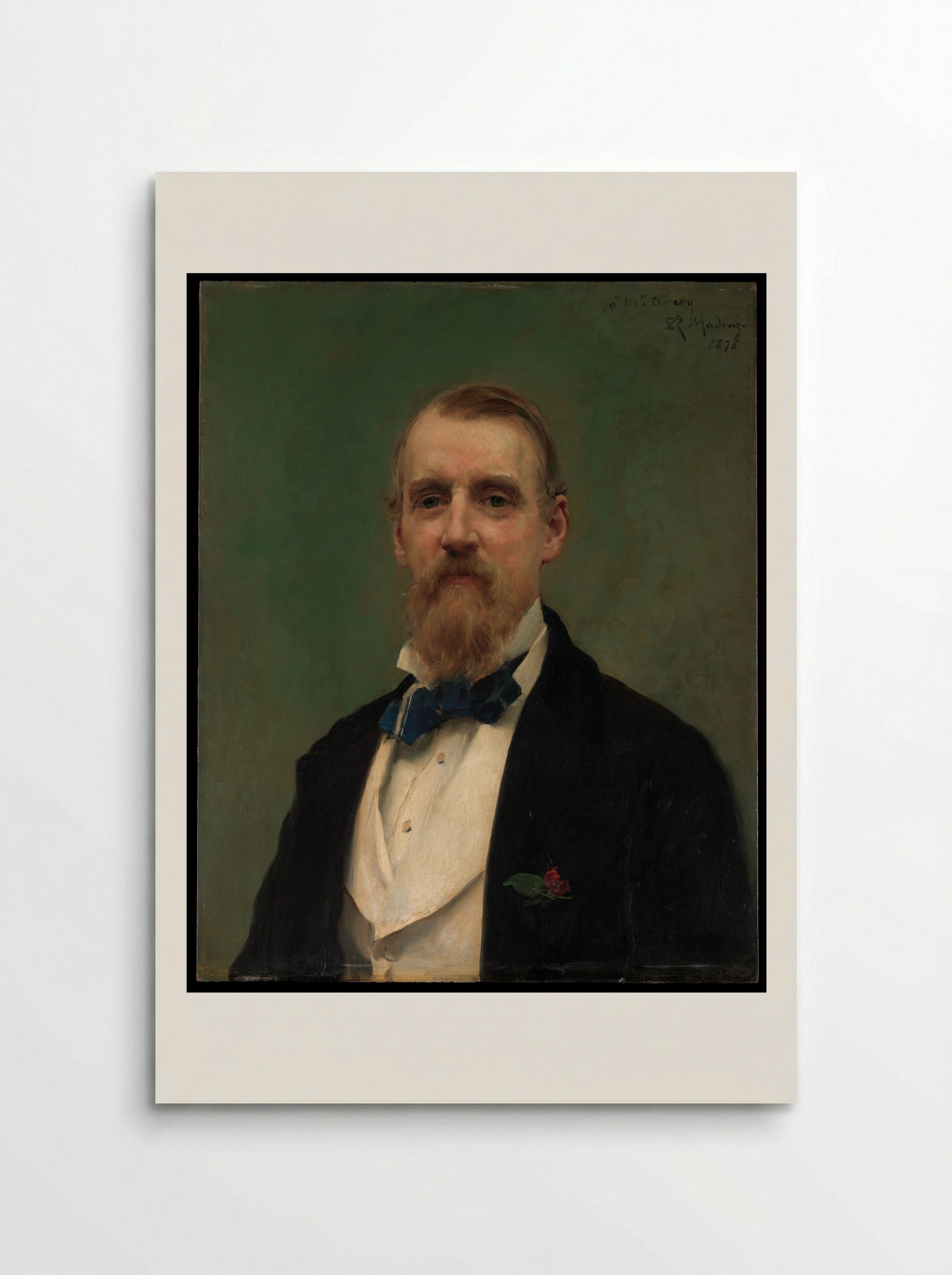 Samuel P. Avery - Raimundo de Madrazo y Garreta - Poster