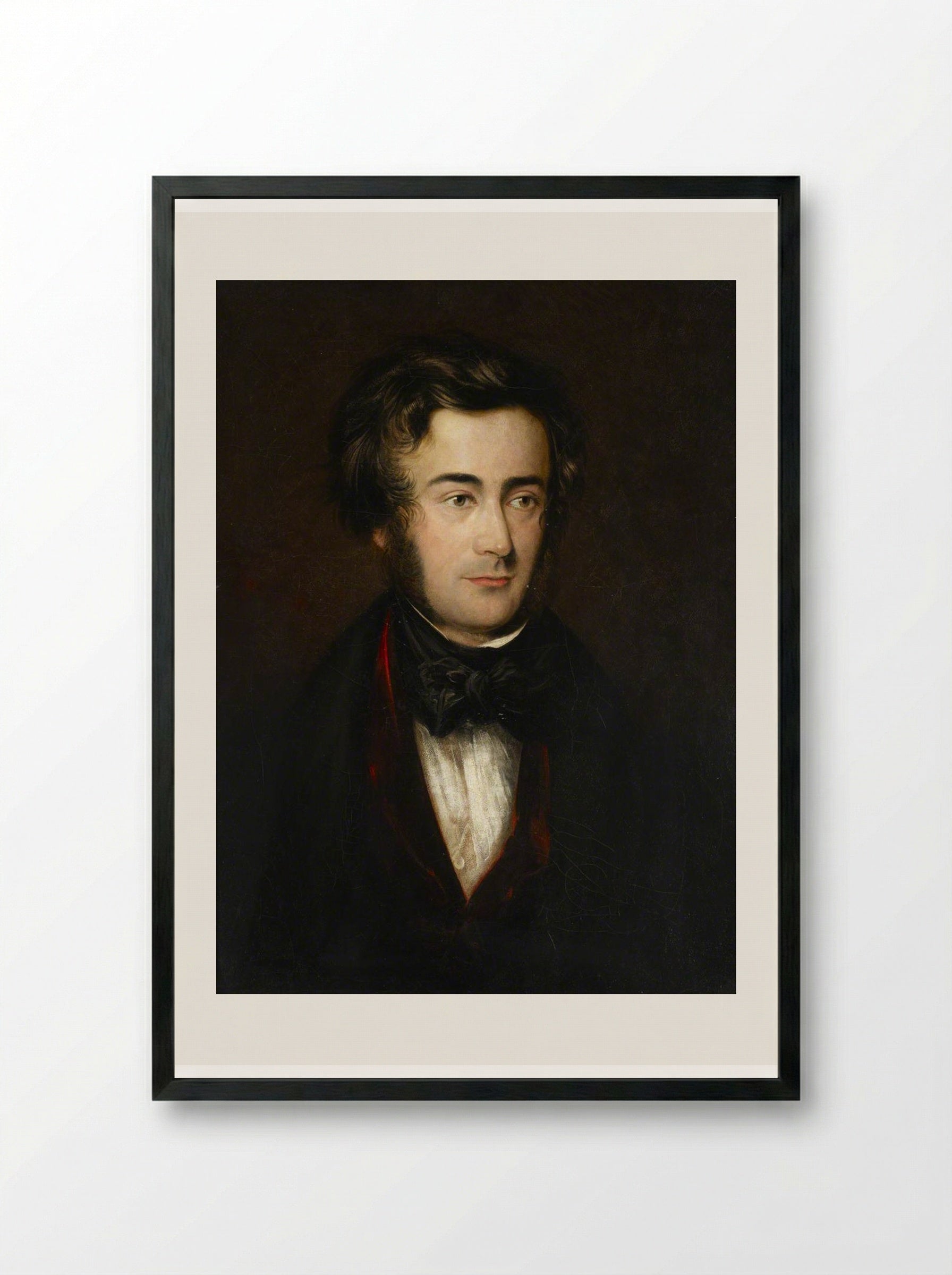 Samuel Sebastian Wesley - John Jackson - Framed Print Black