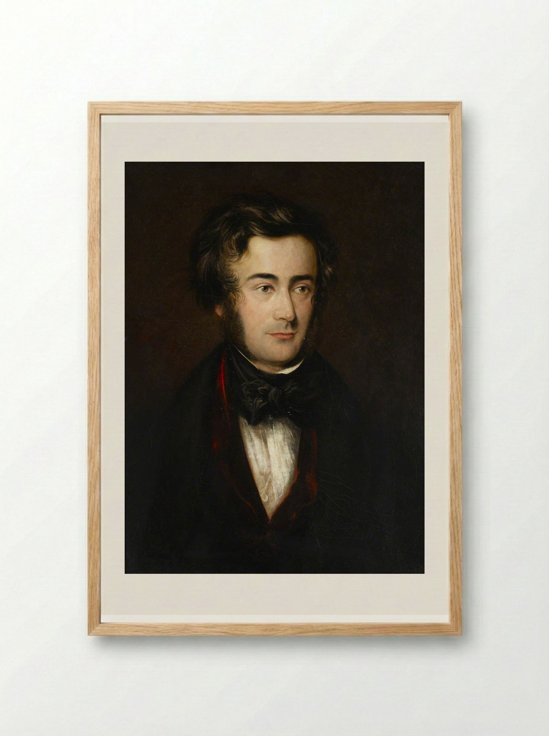 Samuel Sebastian Wesley - John Jackson - Framed Print Wood