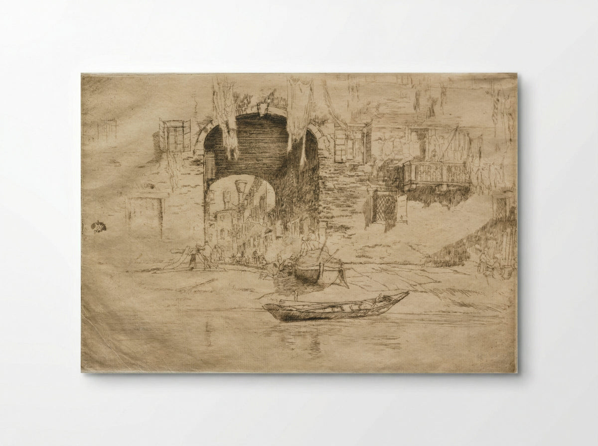San Biagio - James McNeill Whistler - Poster