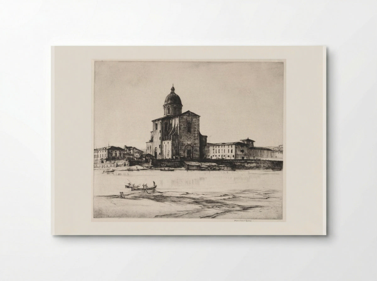 San Frediano in Cestello, Florence - Muirhead Bone - Poster