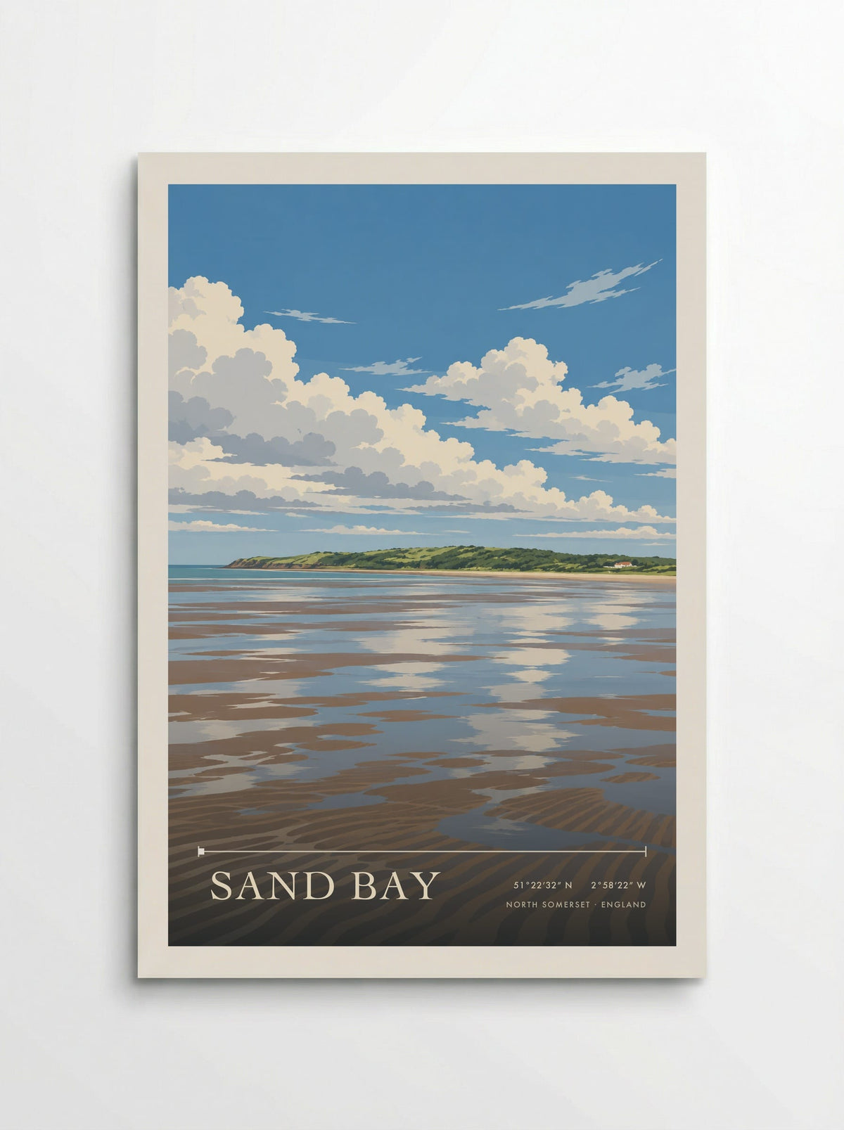 Sand Bay, North Somerset | Travel Poster - Poster