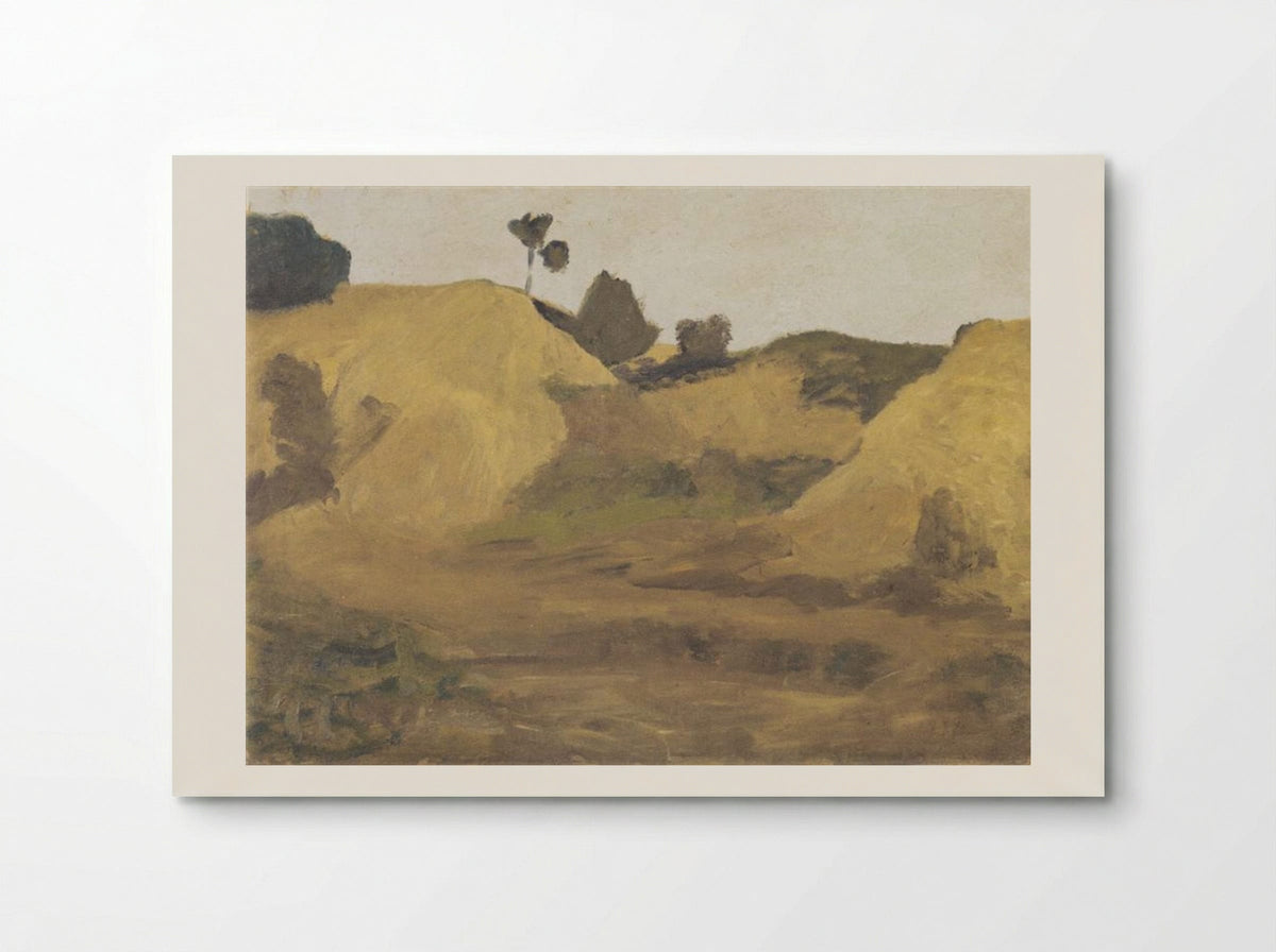 Sand pit at Weyersberg - Paula Modersohn-Becker - Poster