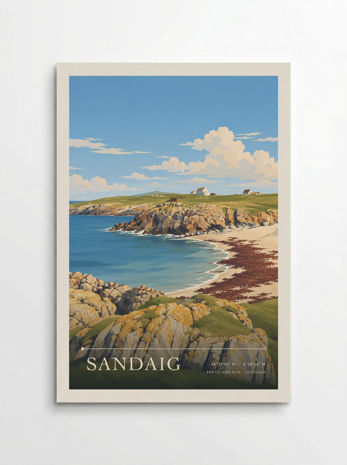 Sandaig, Argyll and Bute | Travel Poster - Poster