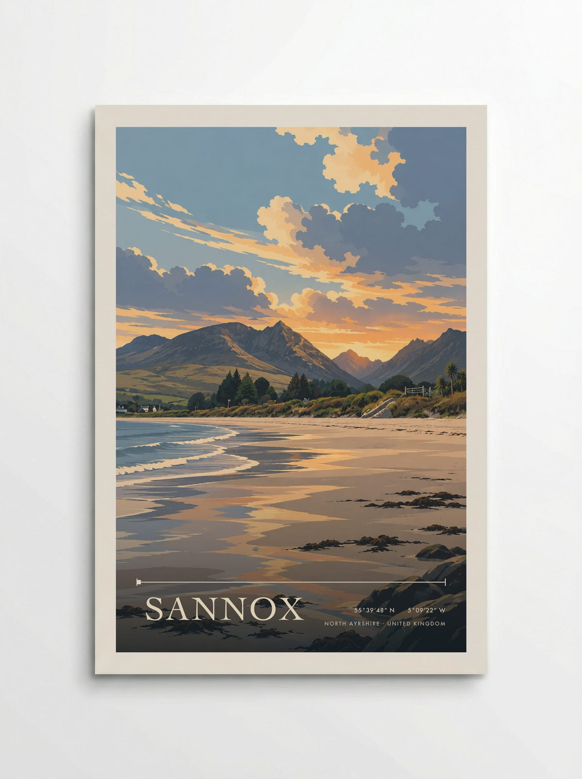 Sannox, North Ayrshire | Travel Poster - Poster
