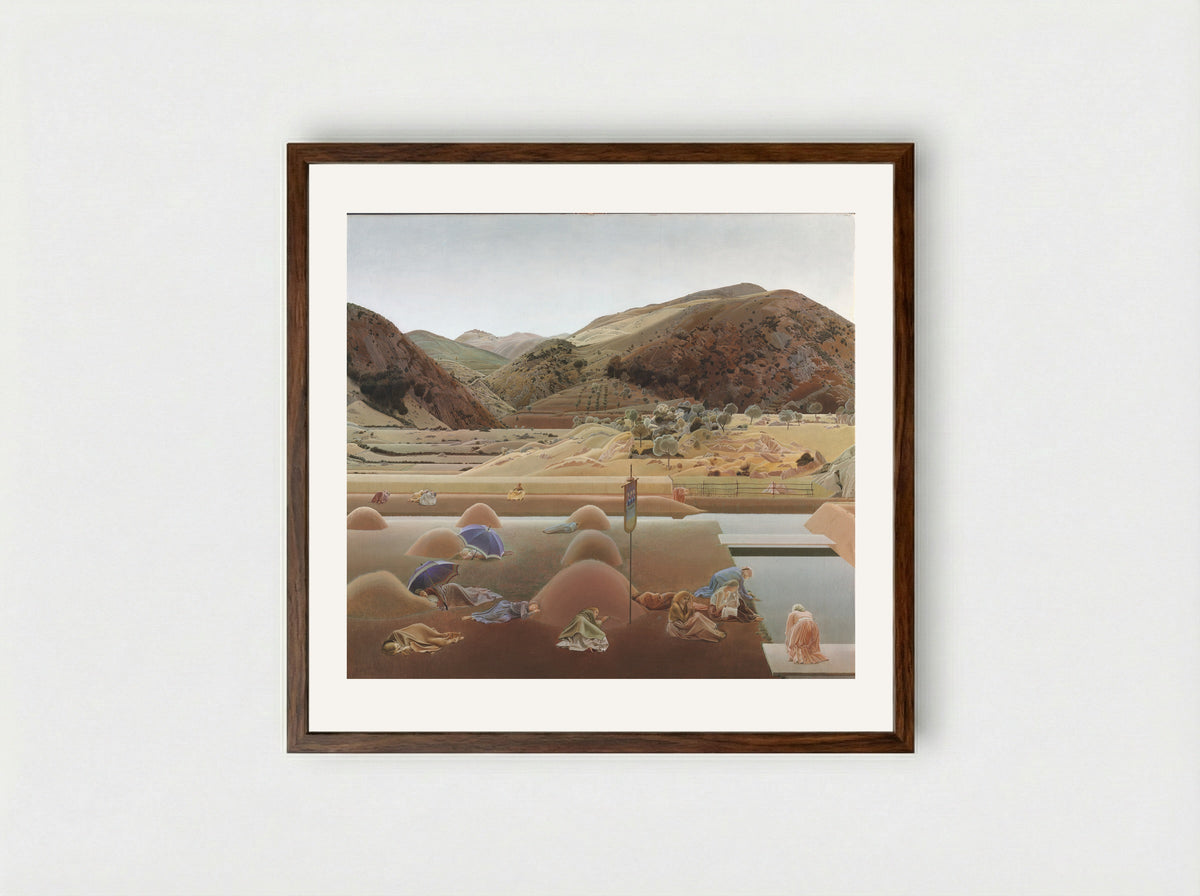 Santissima Trinita - Winifred Knights - Framed Print Dark Wood
