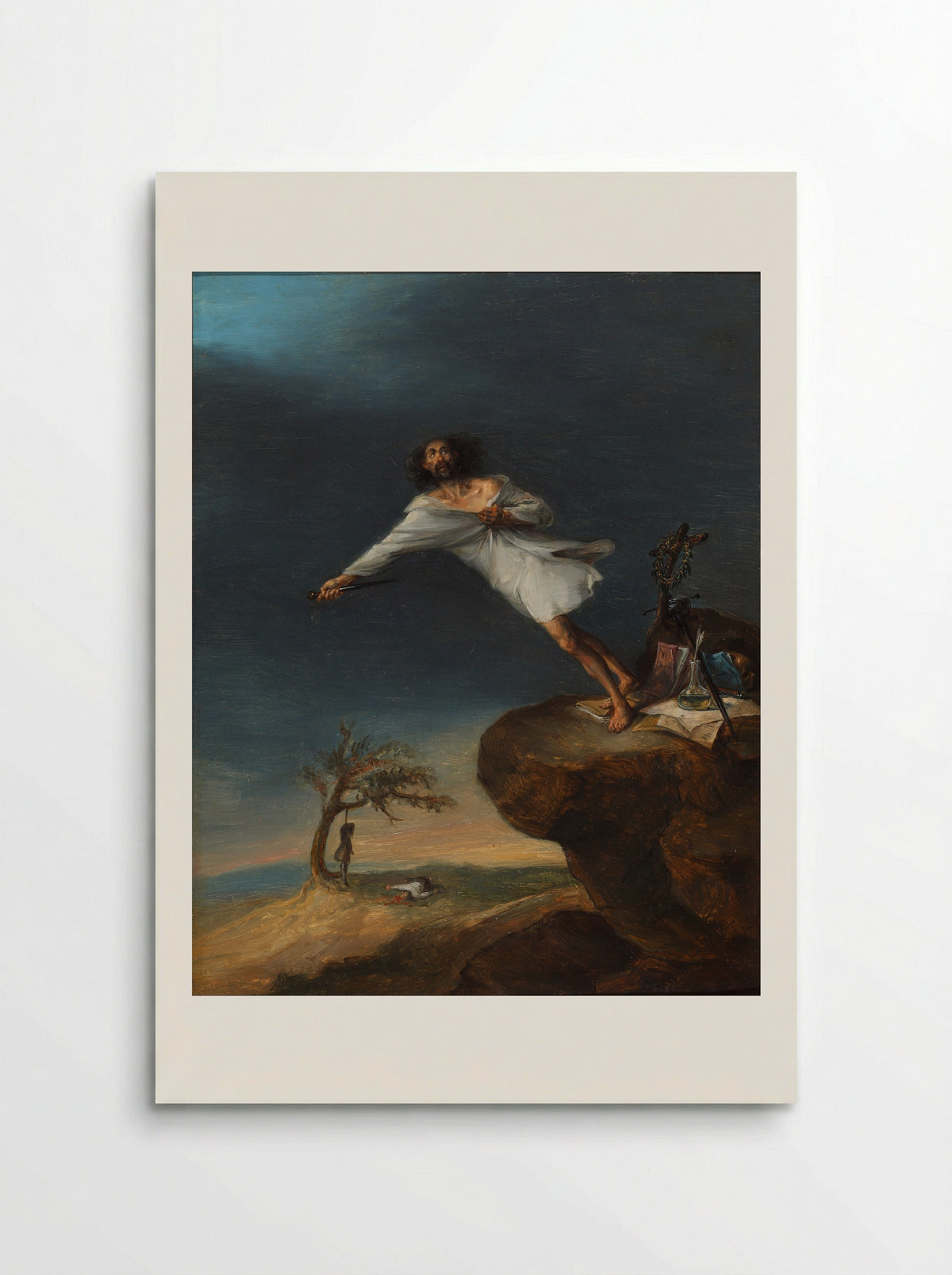 Satire of the Romantic Suicide - Leonardo Alenza - Poster