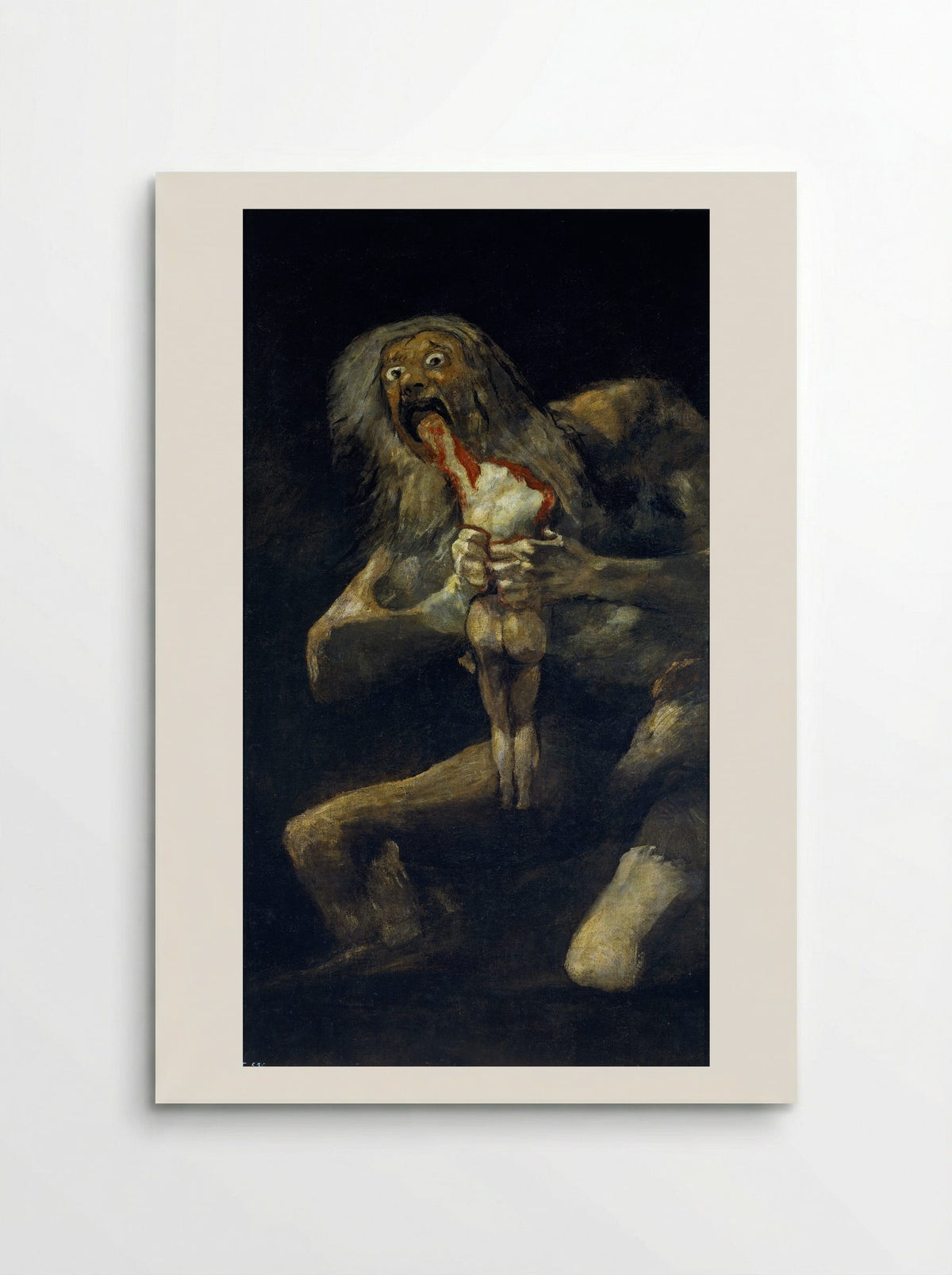 Saturn Devouring His Son - Francisco Goya - Poster