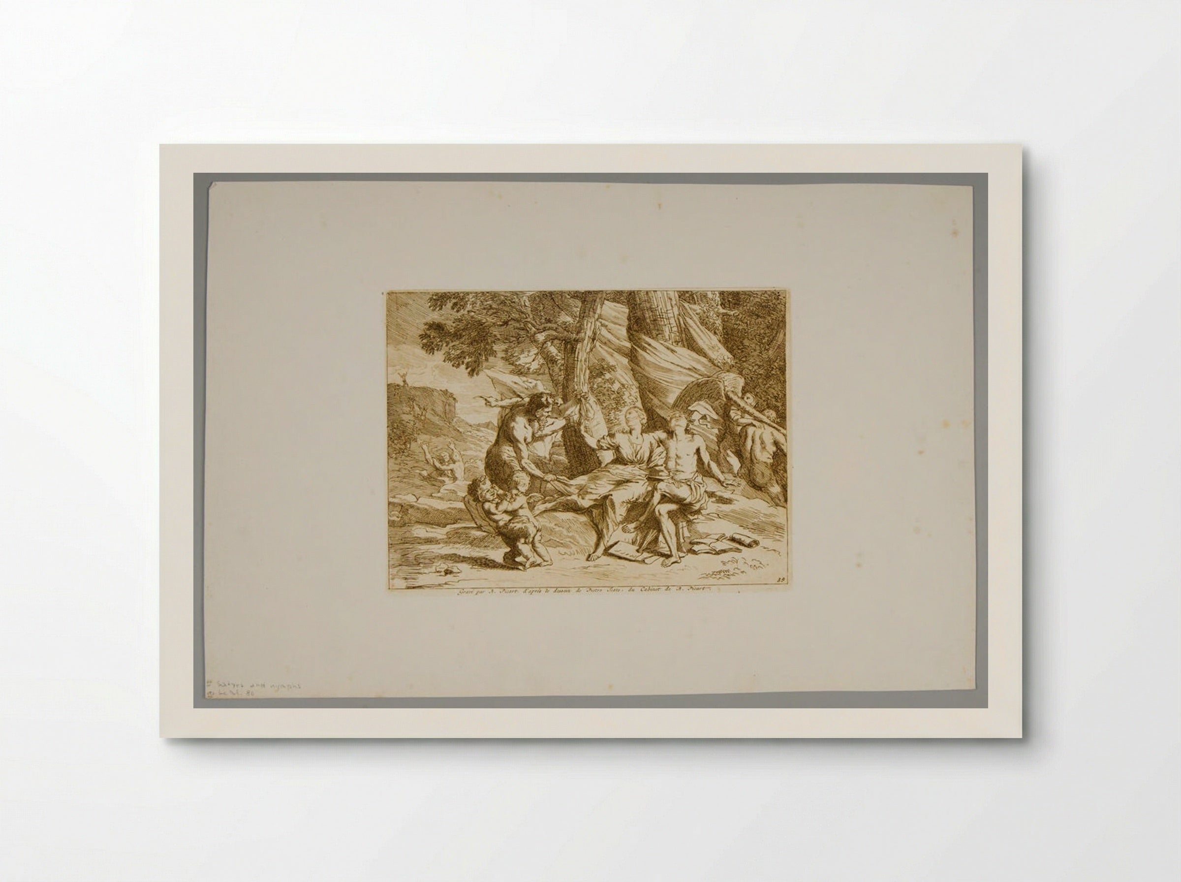 Satyrs and Nymphs - Bernard Picart - Poster