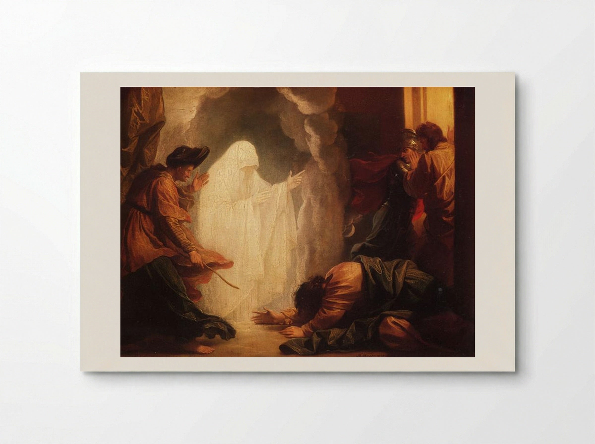 Saul and the Witch of Endor - Benjamin West - Poster
