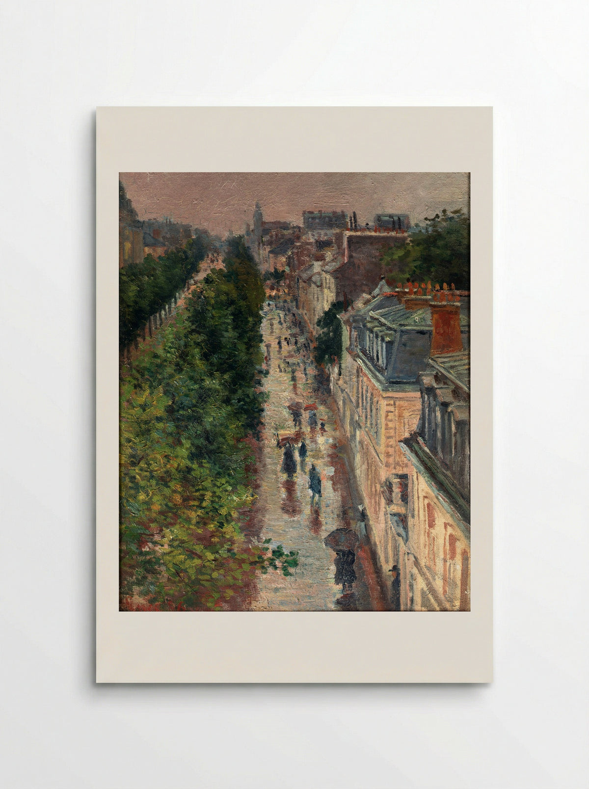 Scène de Rue à Paris - Maximilien Luce - Poster